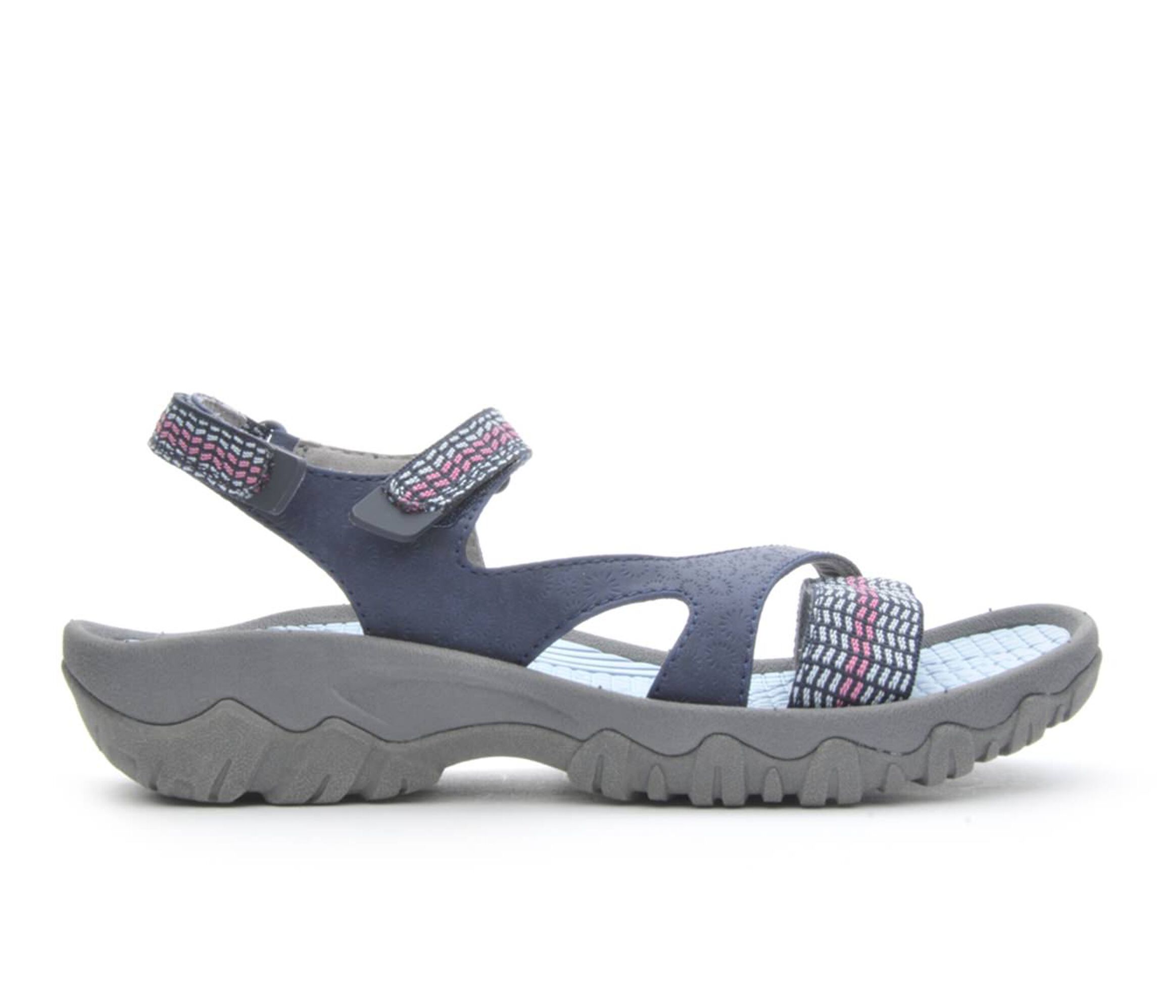baretraps blue sandals