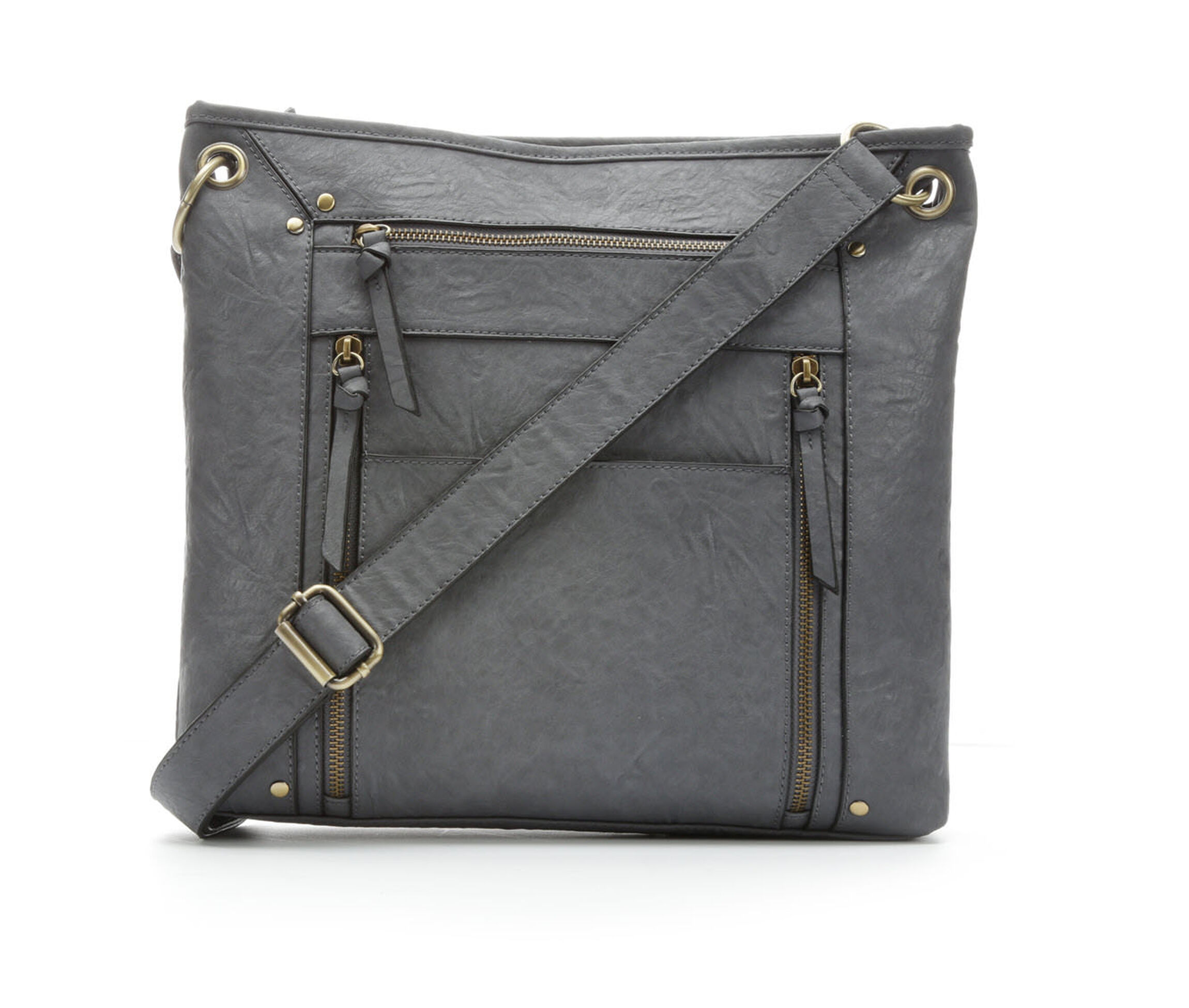Bueno Of California Veg Tan Crossbody (Grey)