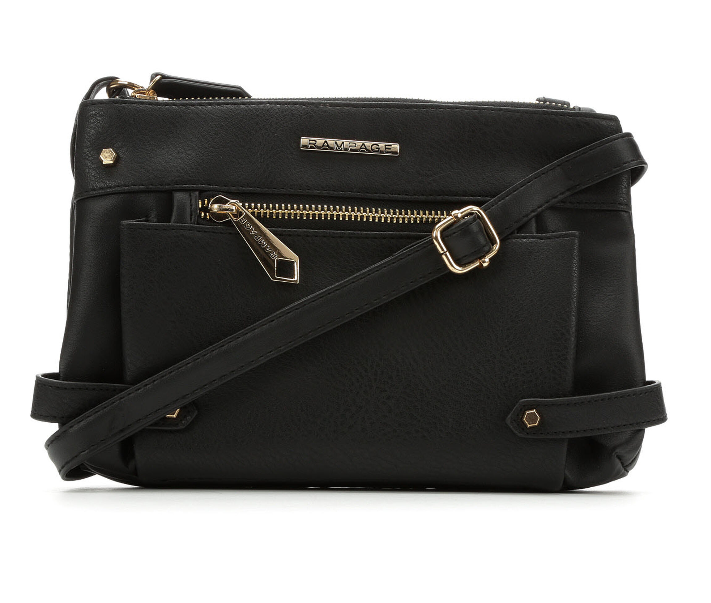 Rampage Triple Crossbody (Black)