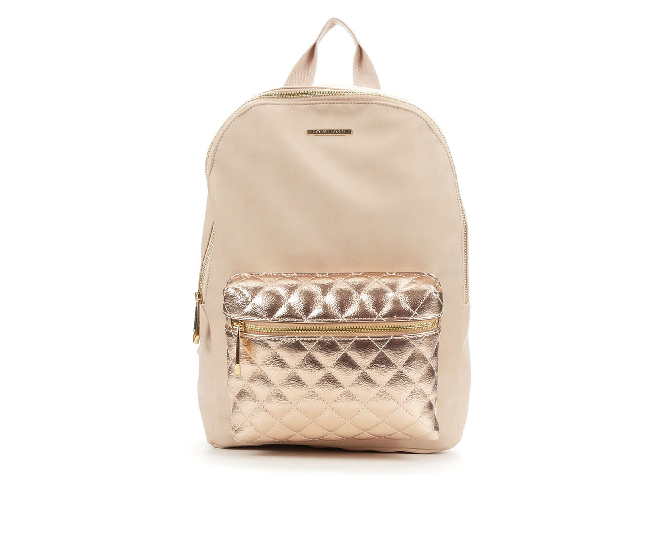 Rampage Snake Quilted Backpack (Pink)