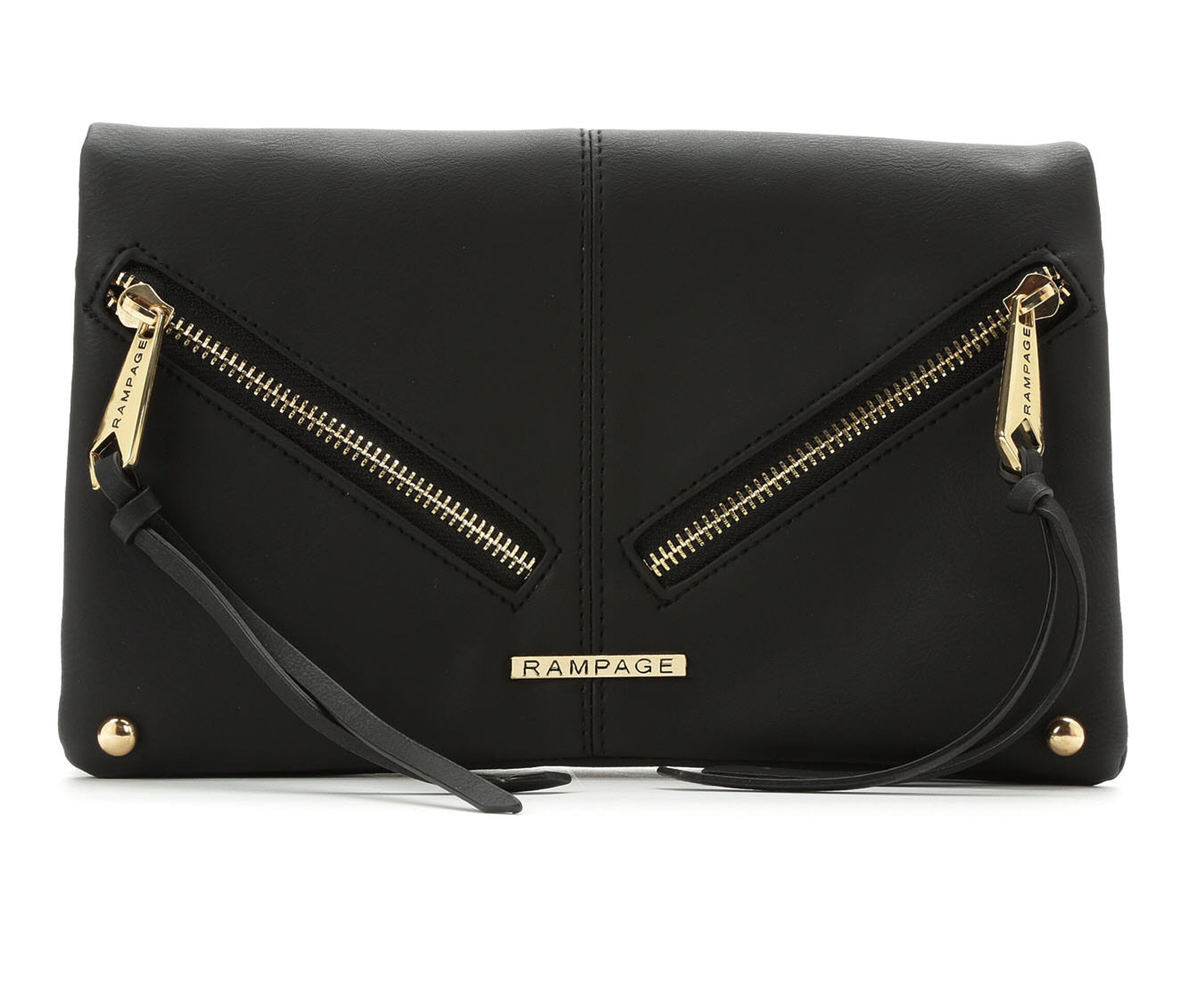 Rampage Wallet Crossbody (Black)