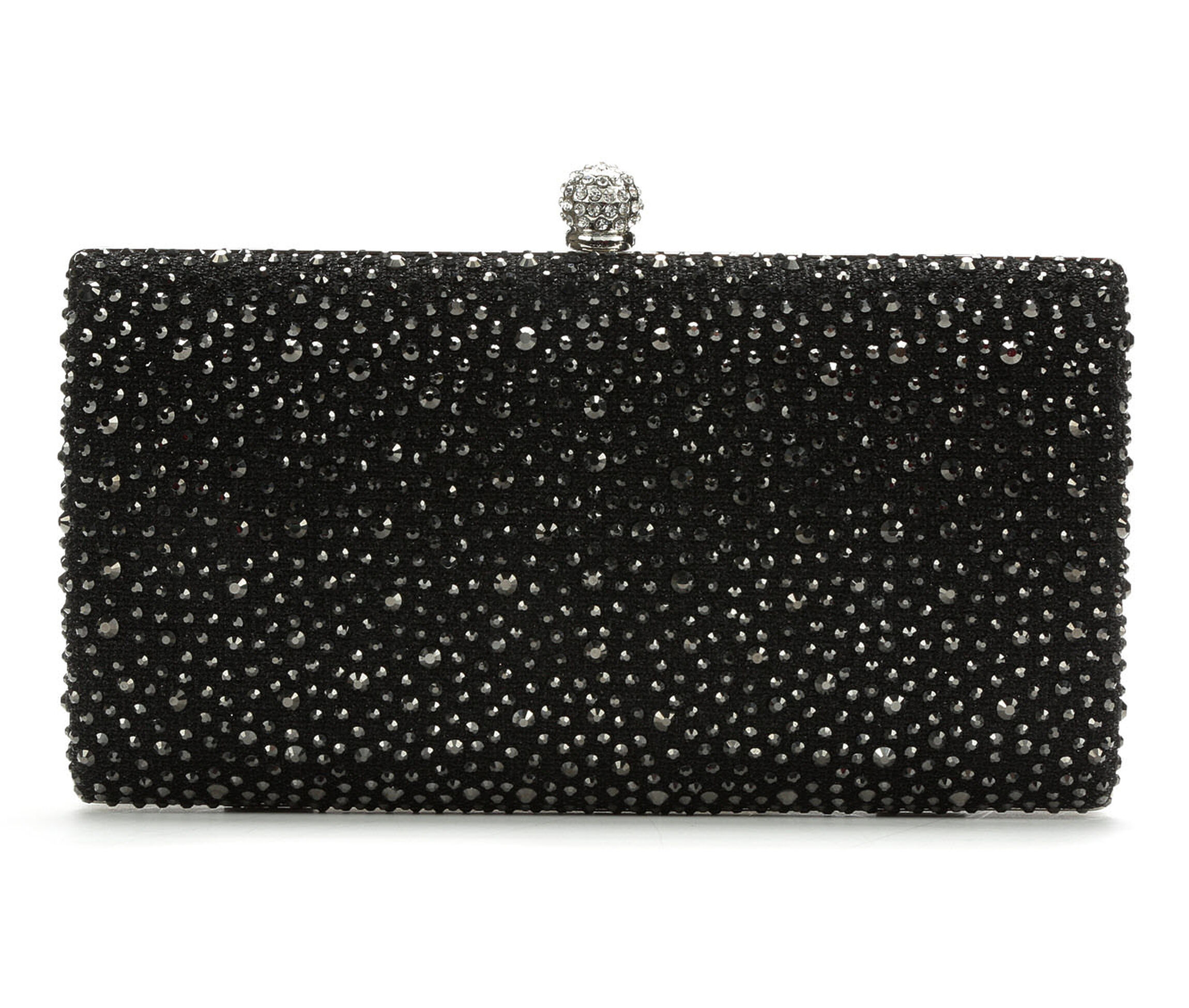 LLorraine Rock Candy Minaudiere Evening Clutch (Black)