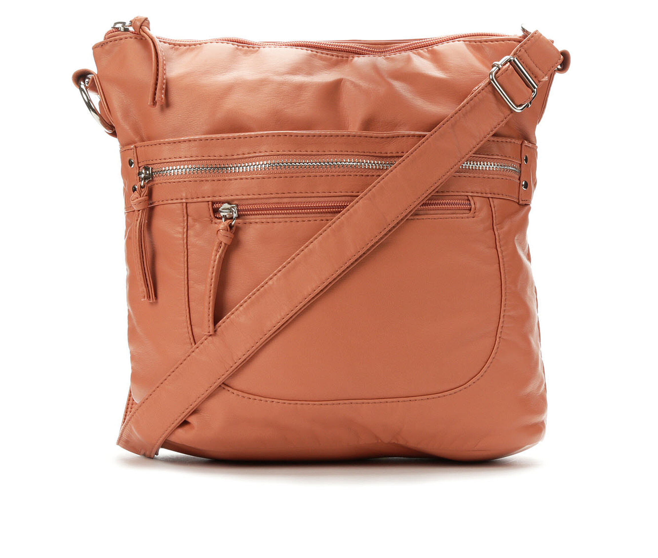 Bueno Of California Washed Crossbody (Orange)