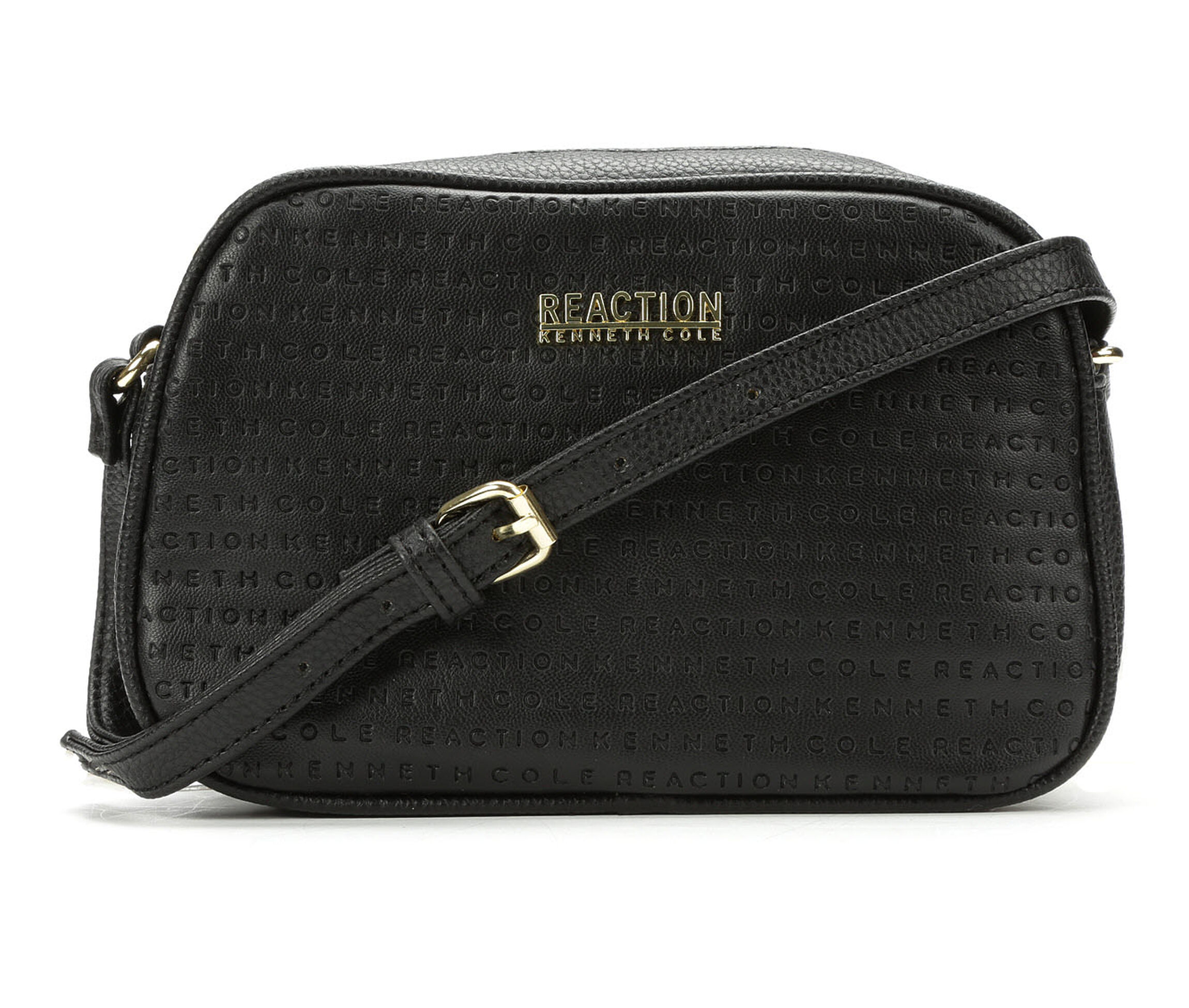 Kenneth Cole Reaction Poppy Mini Crossbody (Black)