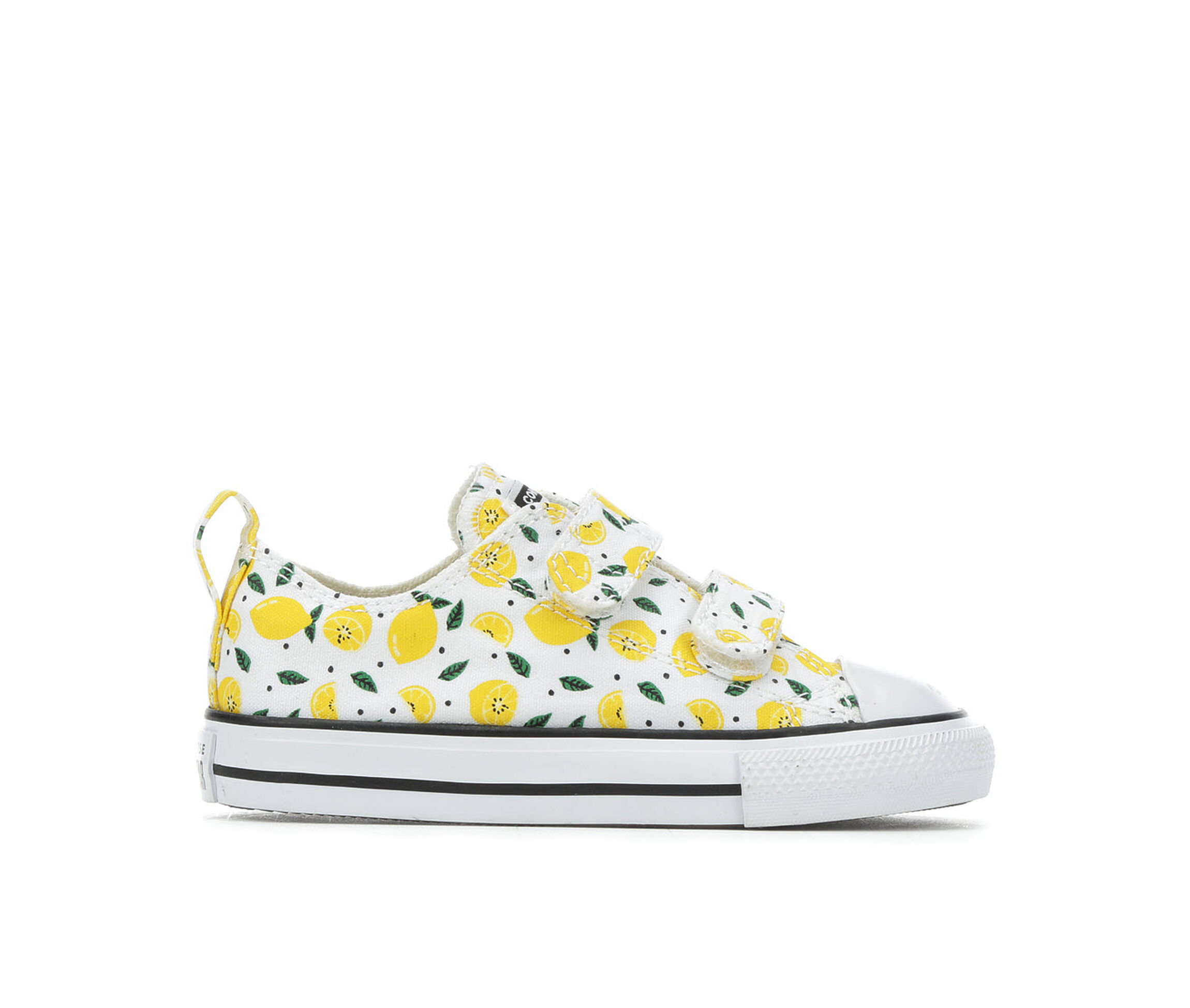 yellow infant converse
