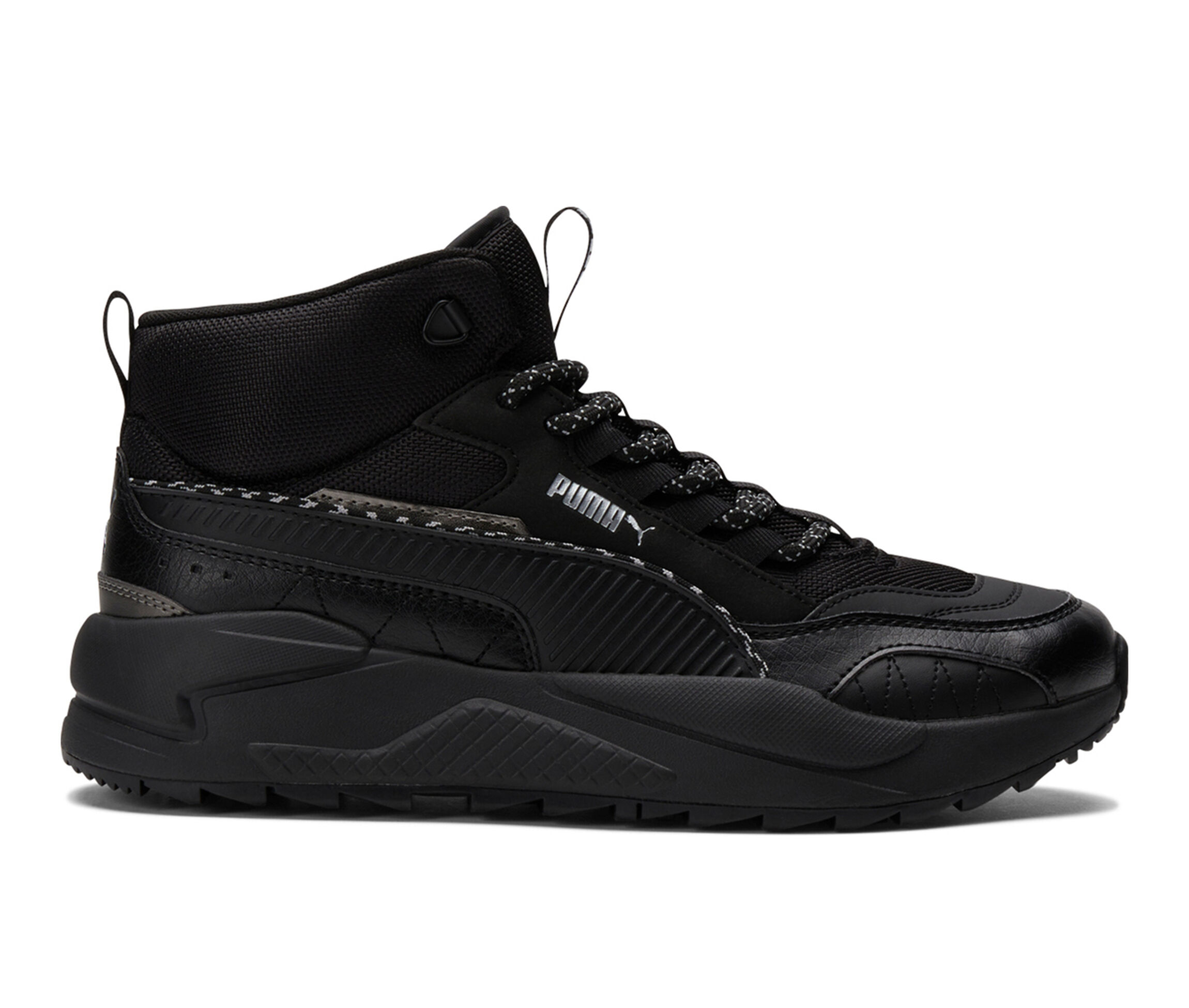 Customer Favorite Men's Puma X-Ray 2 Square Mid Winter Sneakers in  Black/Silver Size 11 Medium | AccuWeather Shop
