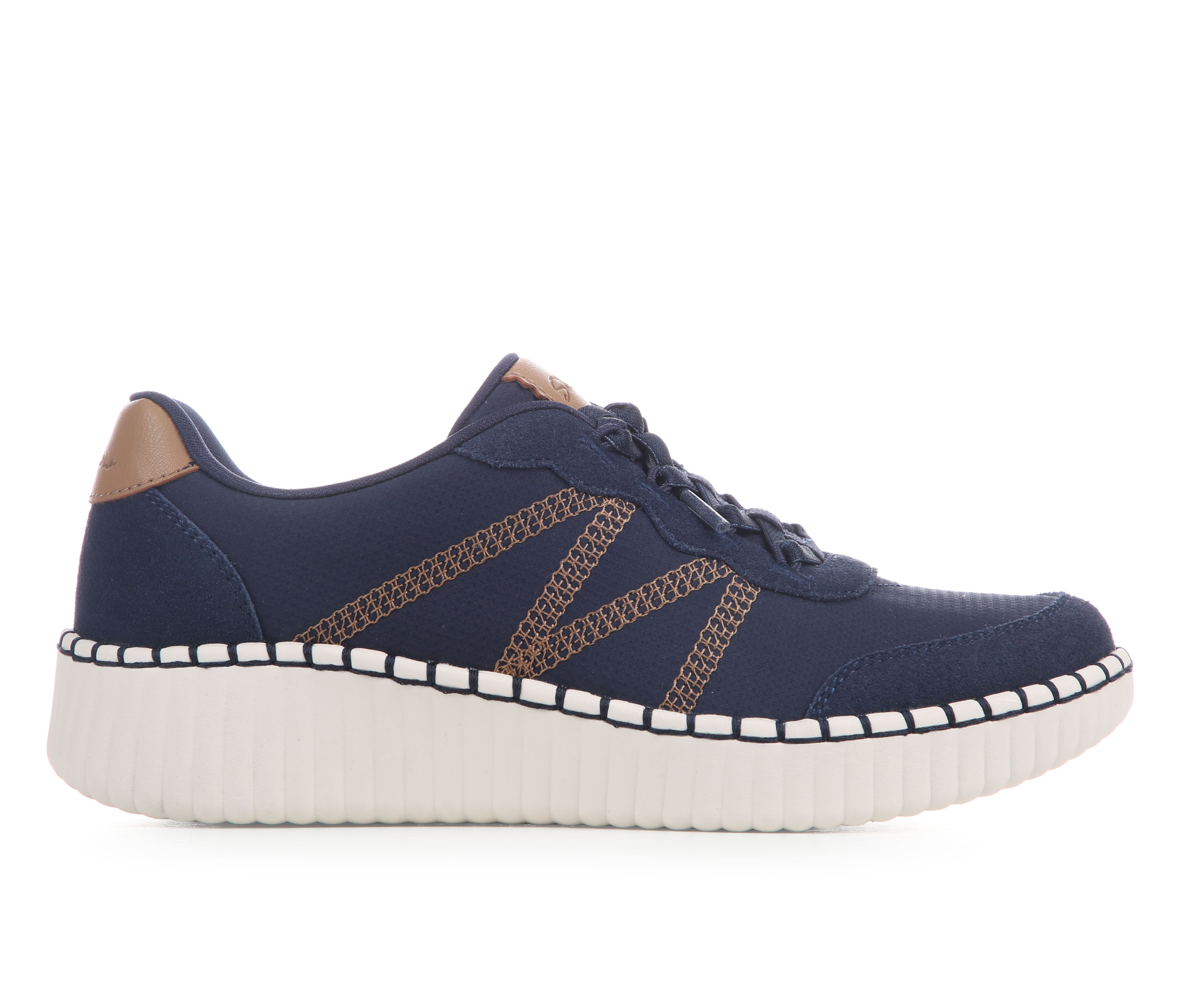 Women's Skechers Wilshire Blvd City Luxe 159584 Casual Shoes - Navy