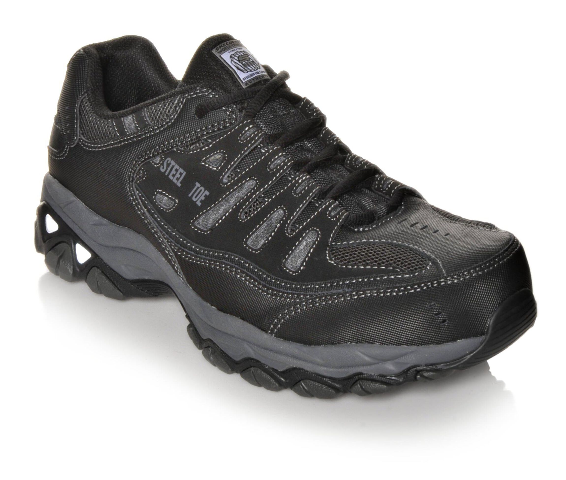 skechers for work 77055 cankton athletic steel toe work sneaker