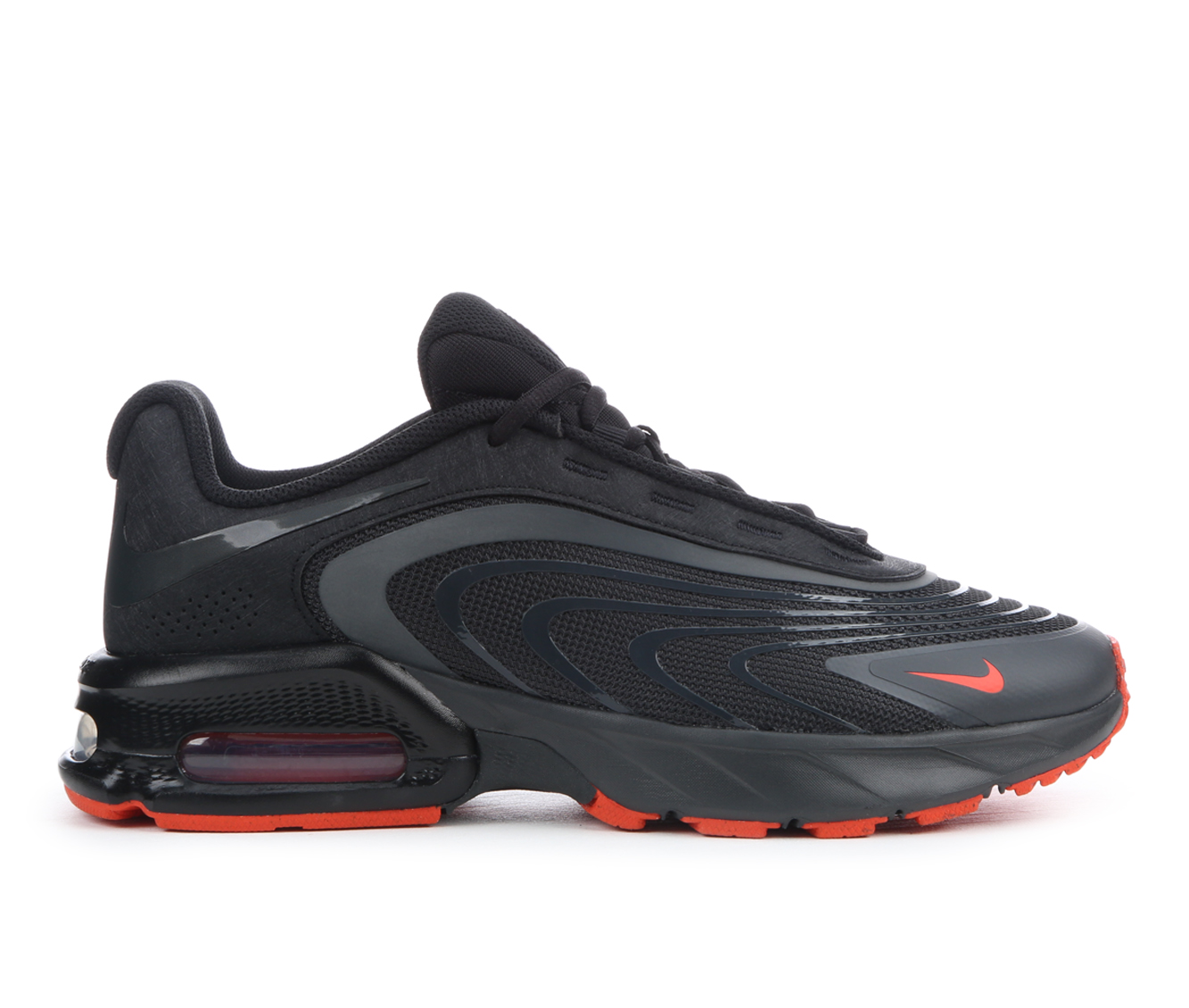 Men's Nike Air Max Fire Sneakers - Gry/Org/Blk