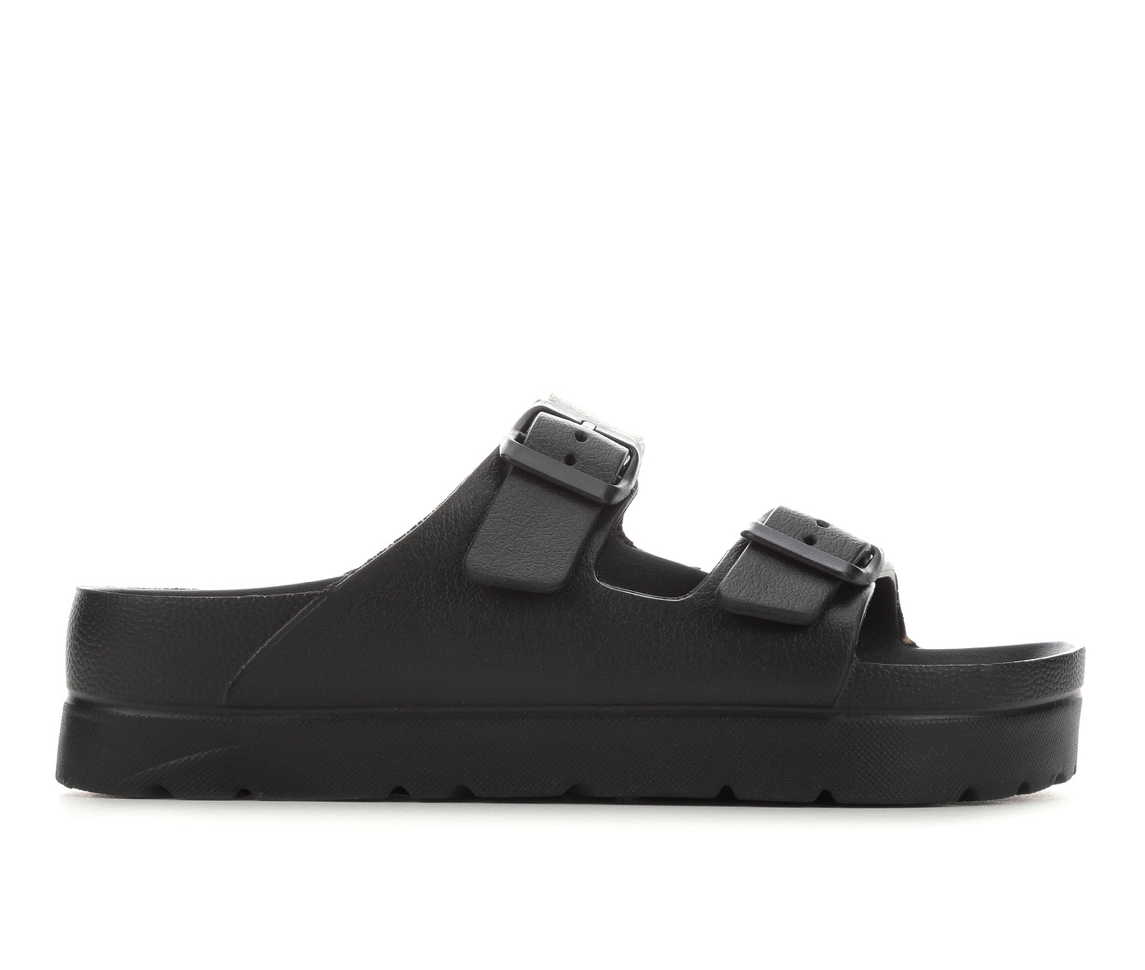 Women's MIA Kiana Platform Footbed Sandals - Black