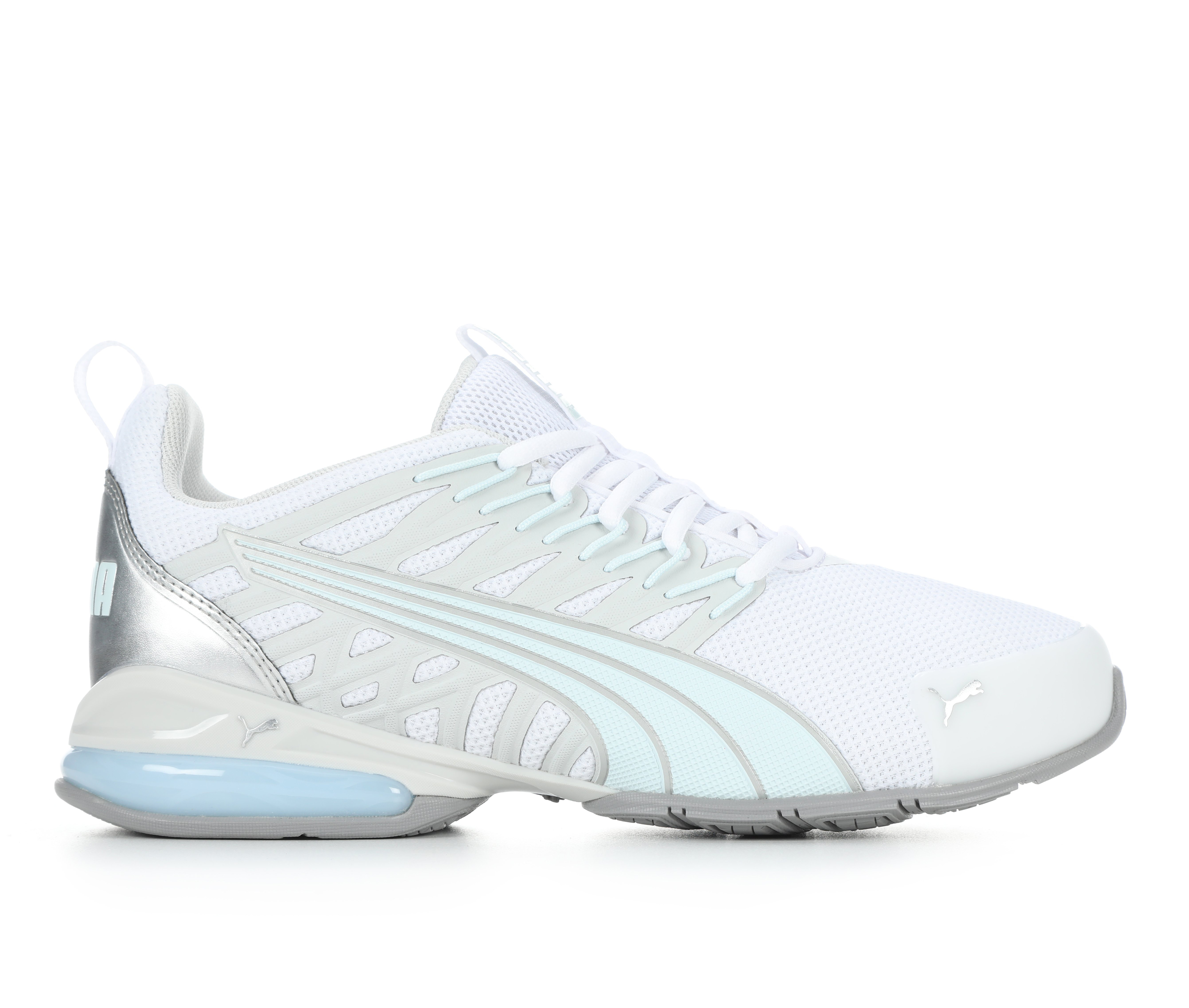 Women's Puma Voltaic Evo Sneakers - White/Blue