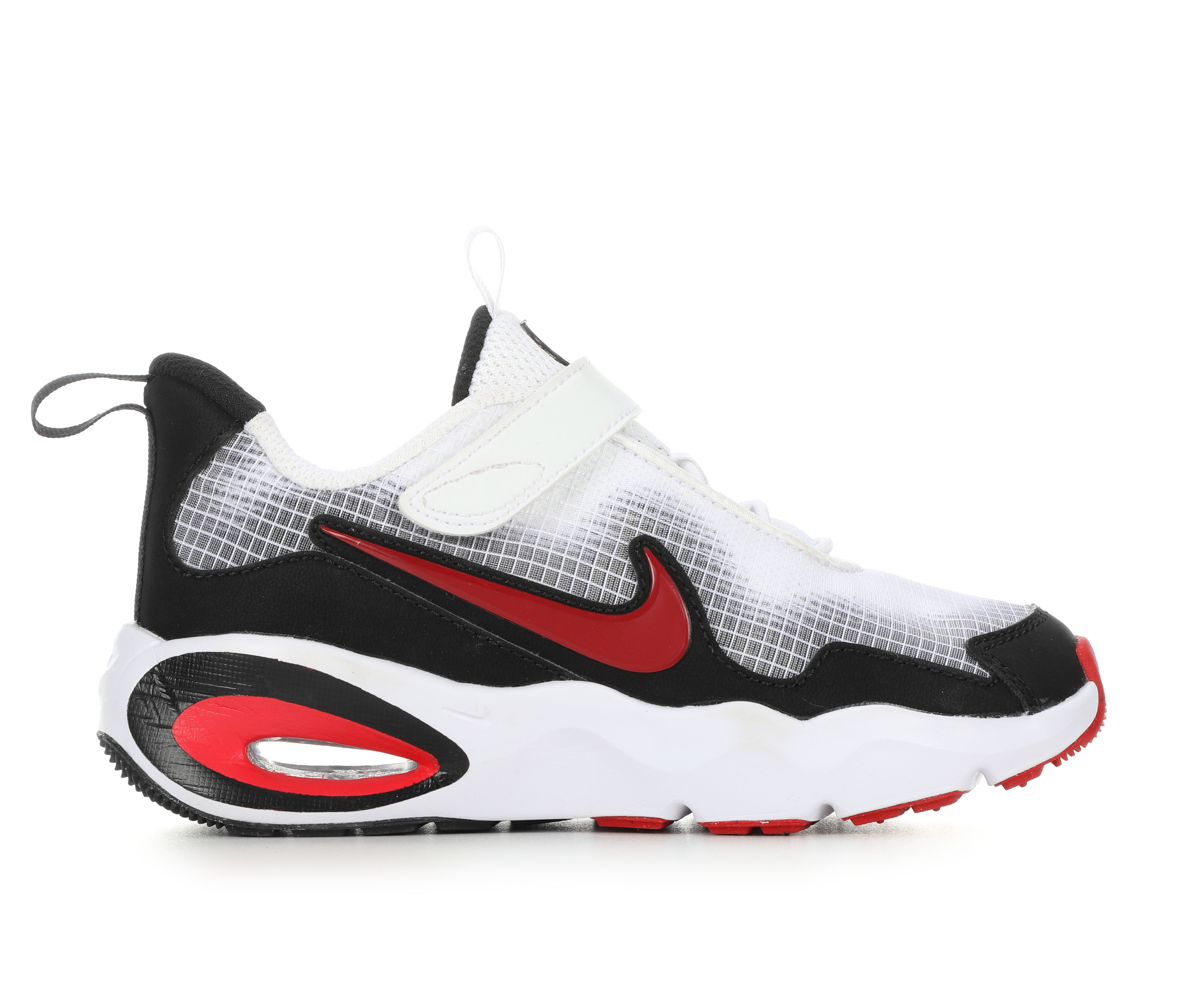 Boys' Nike Little Kid Air Max Nova Running Shoes - Wht/UnivRed/Blk