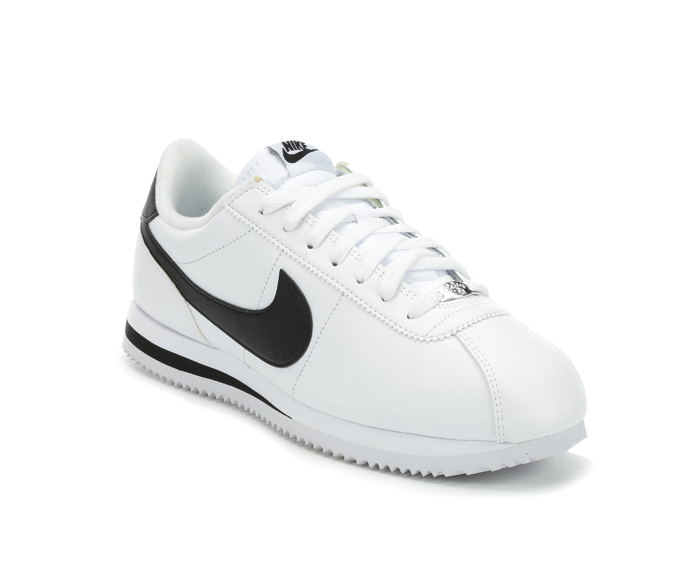 black leather cortez shoes