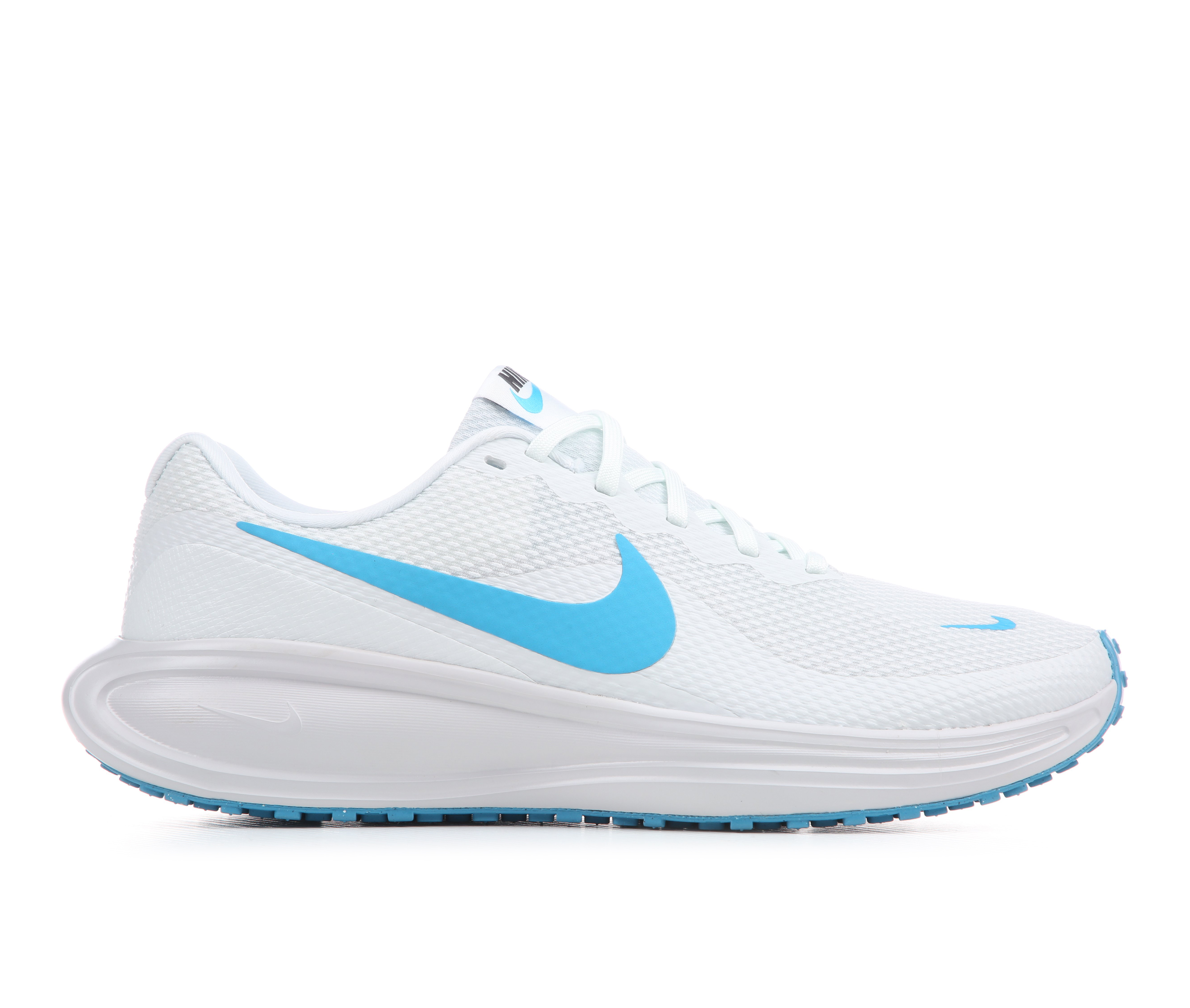 Men's Nike Revolution 8 Running Shoes - Wht/Blu/Gry