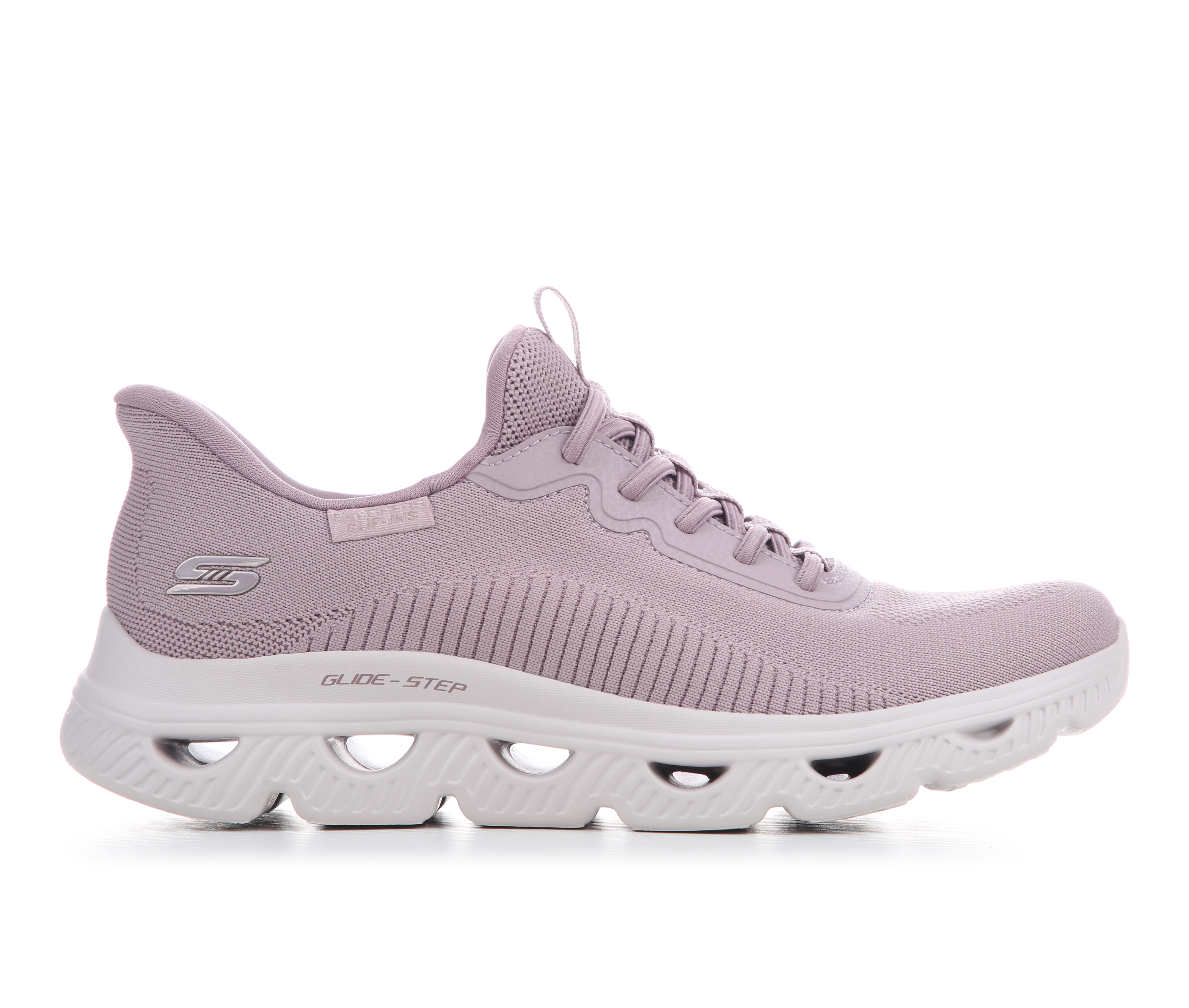 Women's Skechers 117629 BOBS Arc Waves Slip In Sneakers - Lavender
