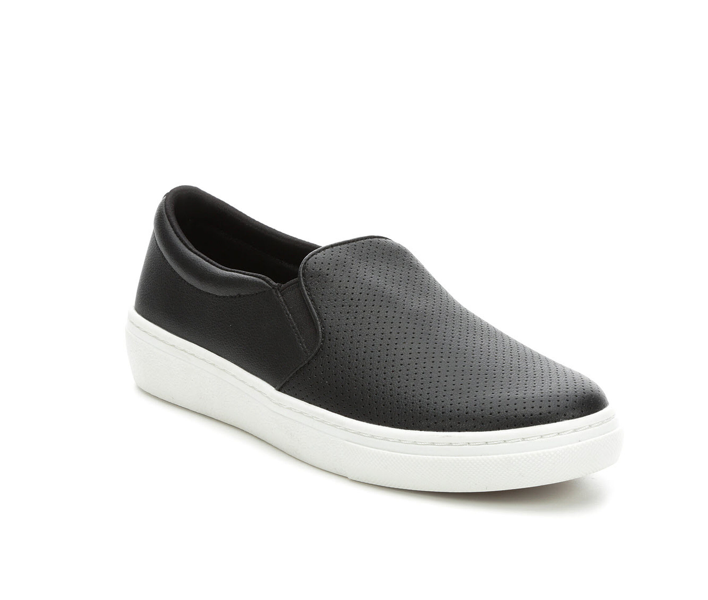 plain black skechers