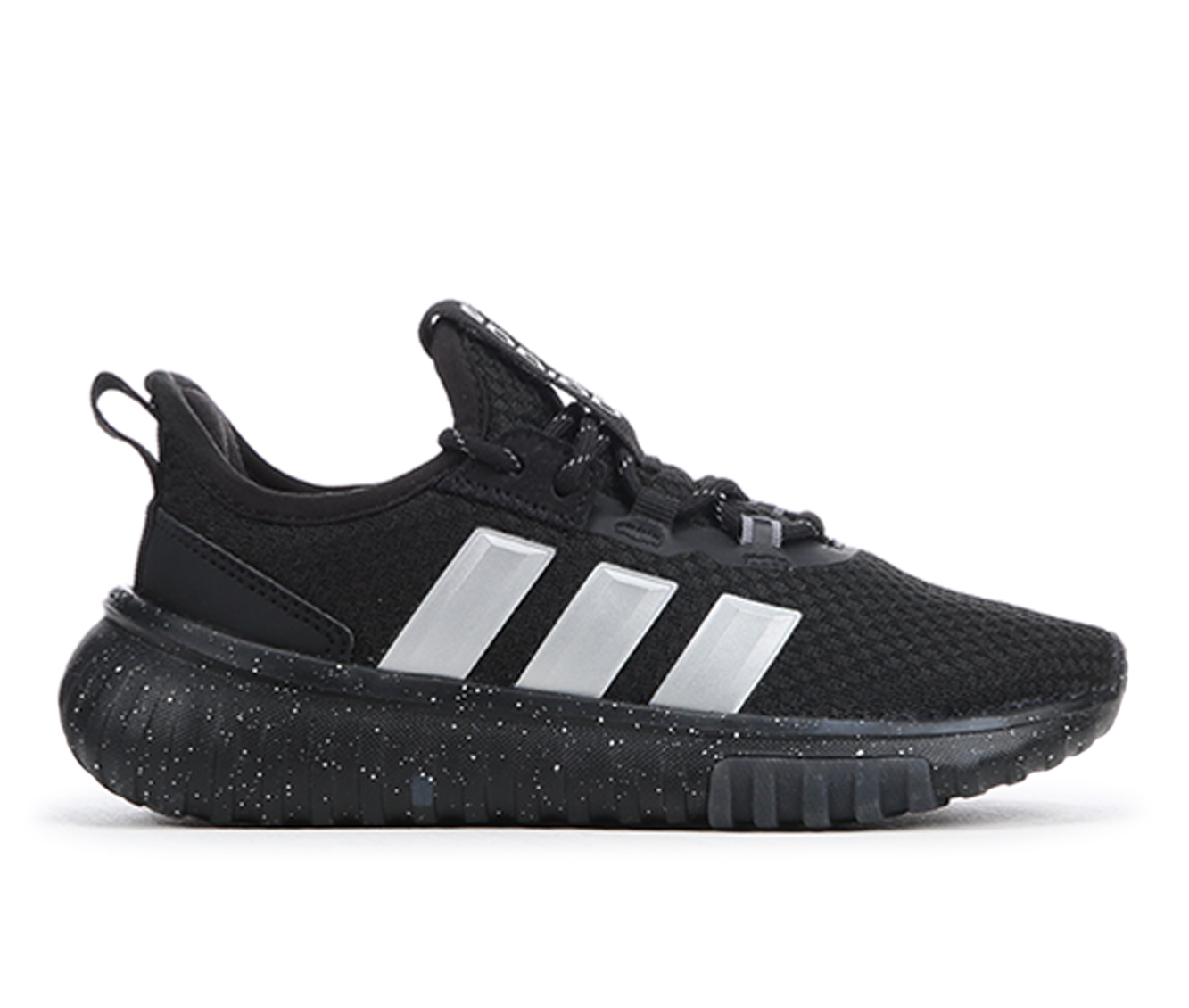 Boys' Adidas Little Kid & Big Kid Kaptir 4.0 K Running Shoes - Black/Silver