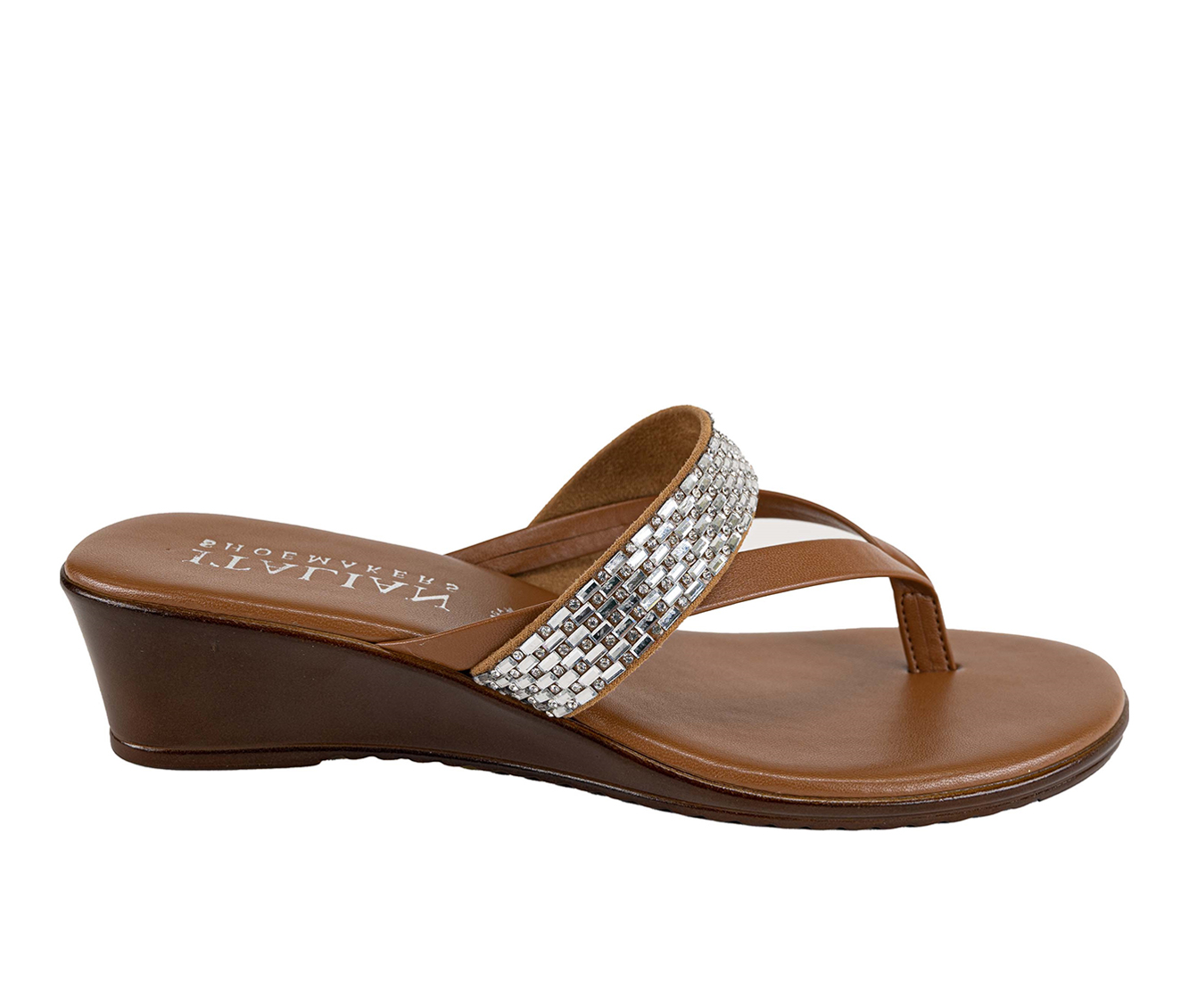 Italian Shoemakers Crystal Sandals  Mercari