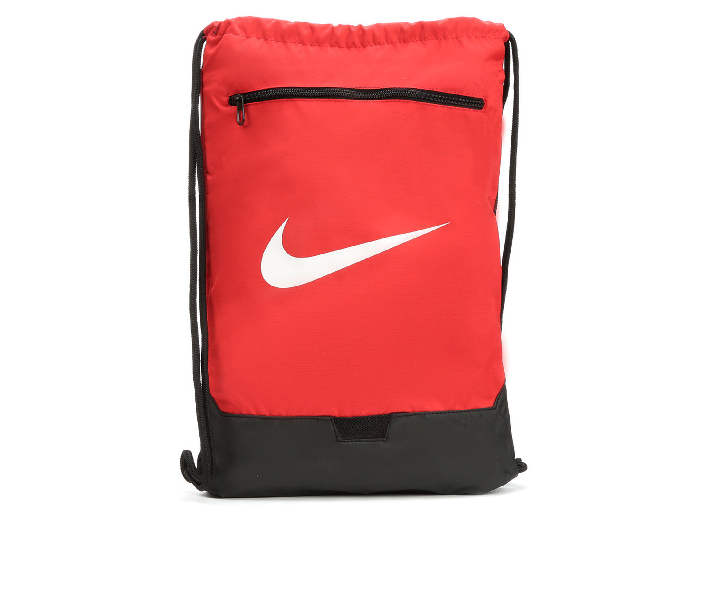 red nike drawstring bag