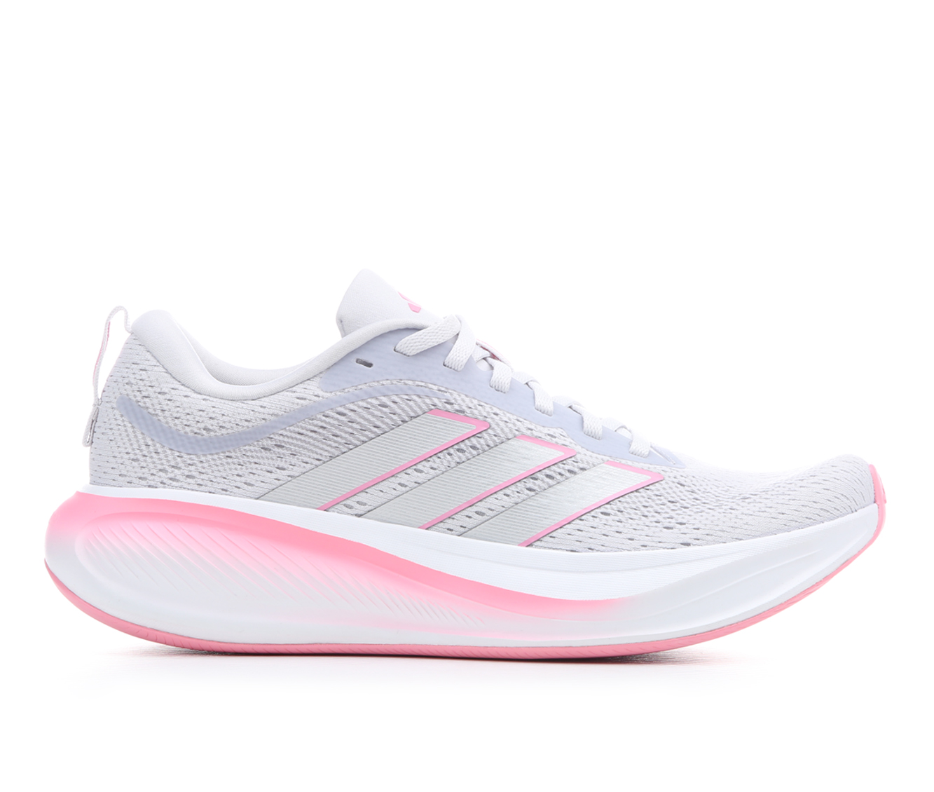 Women's Adidas Response Pace 2 Running Shoes - Grey/Pink