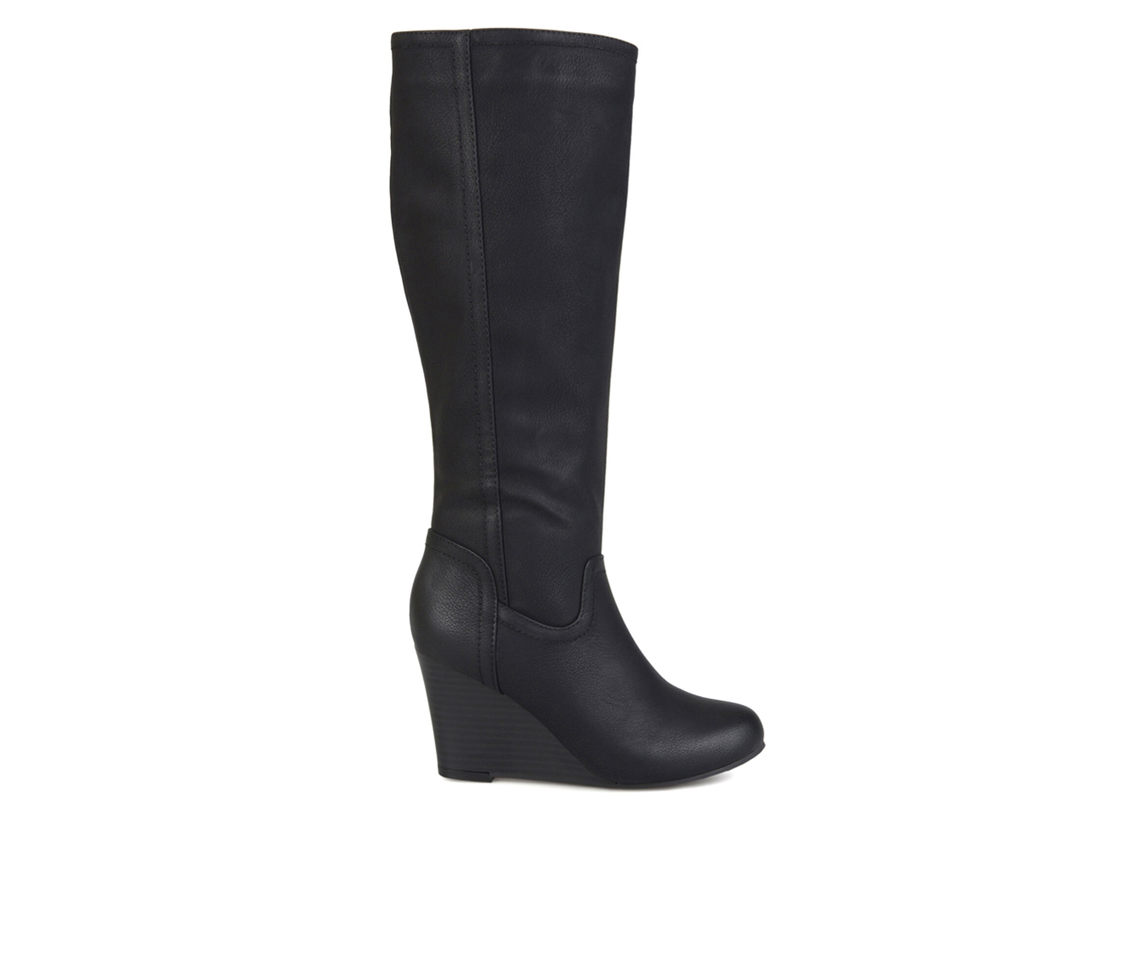 journee collection langly wedge boot