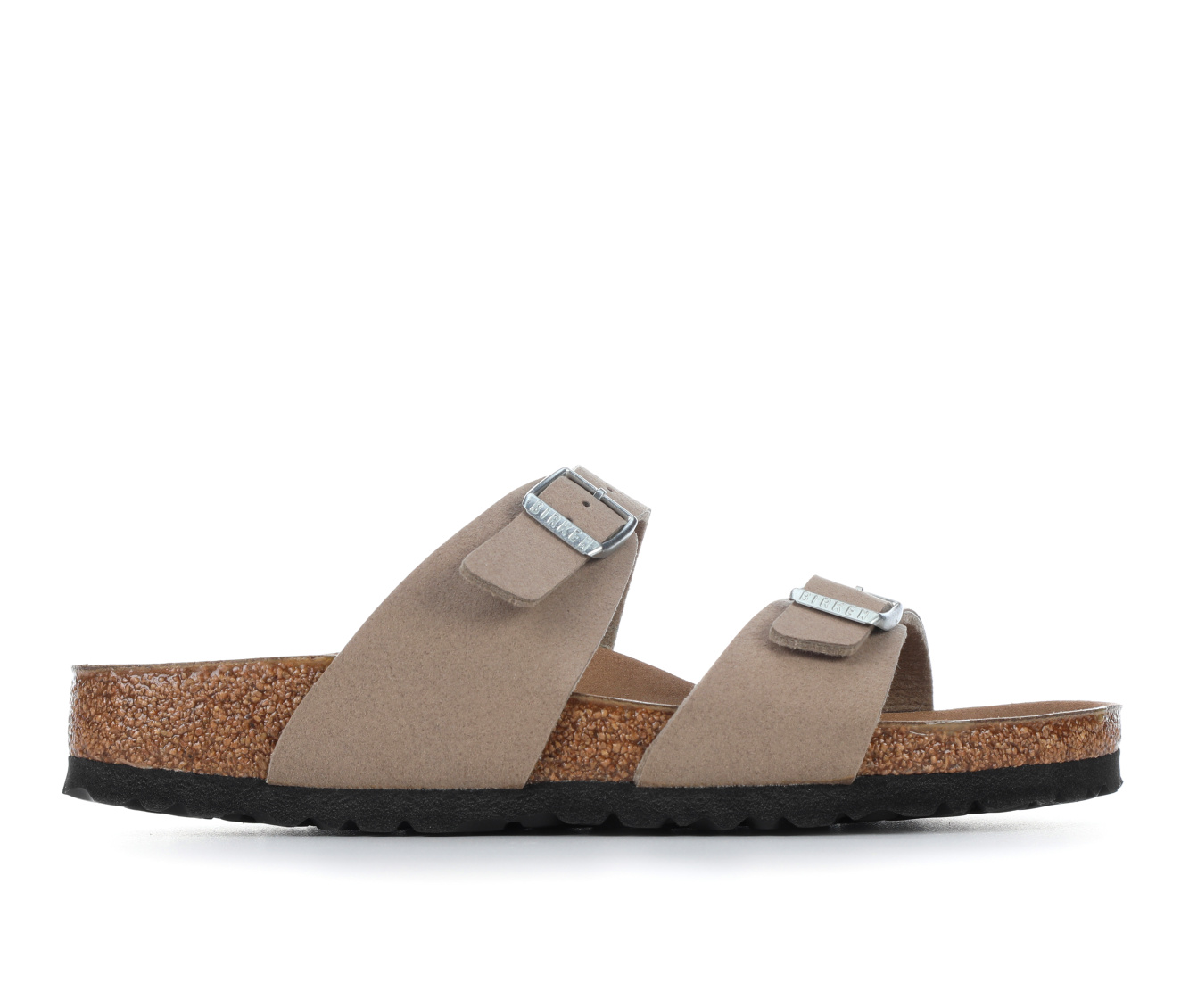 Women's Birkenstock Sydney Footbed Sandals - Gray Taupe