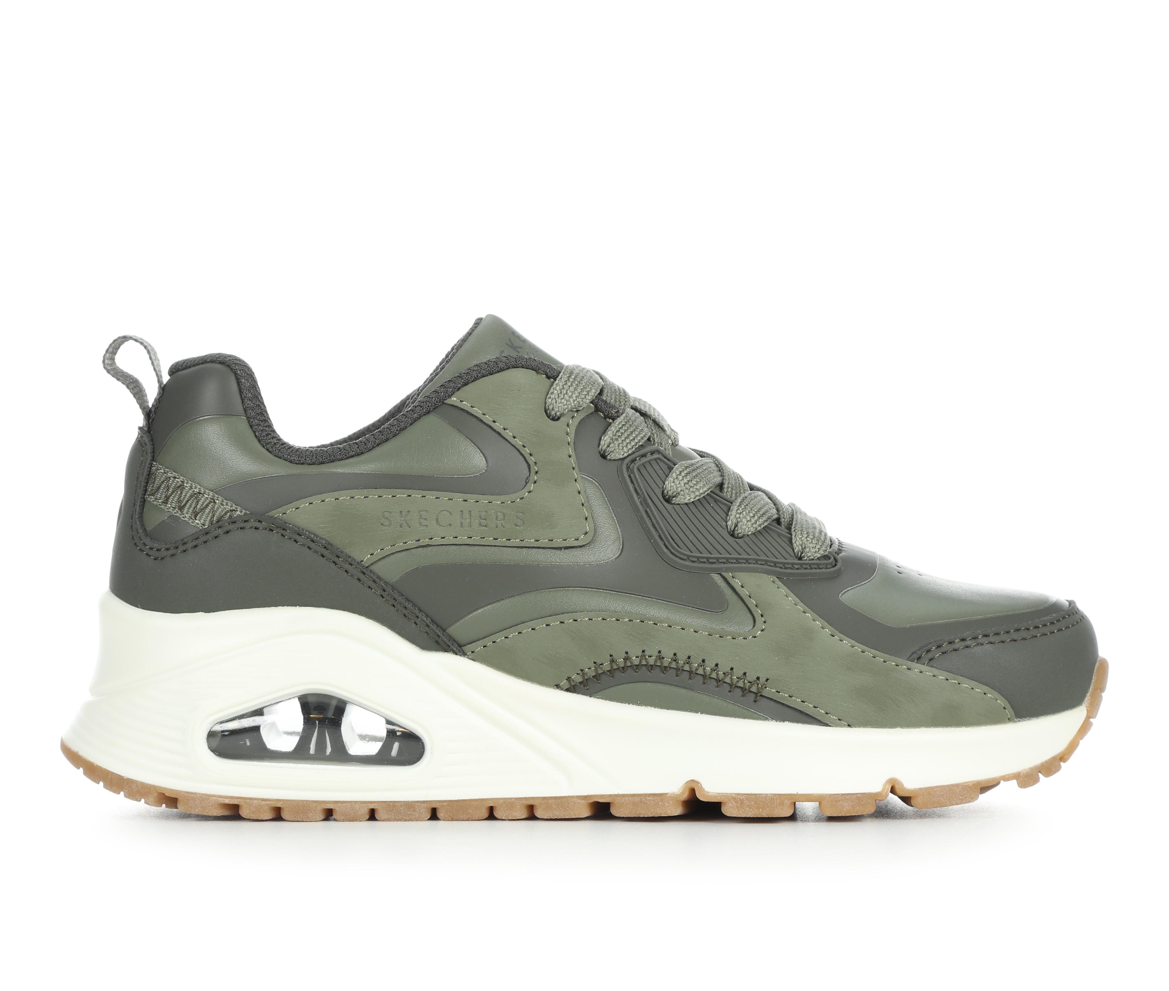 Kids' Skechers Street Little Kid & Big Kid Uno Color Surge - Olive
