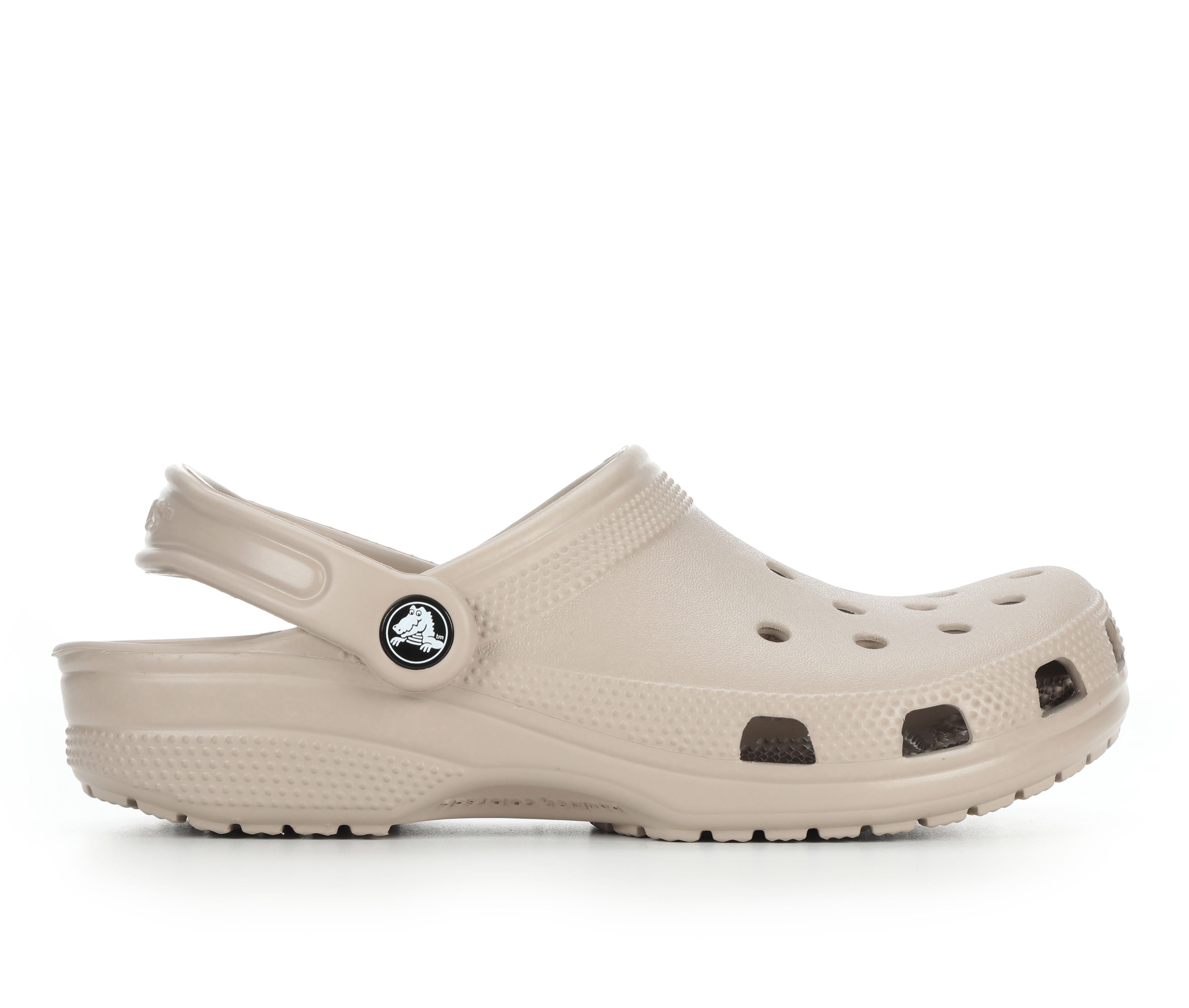 Adults' Crocs Classic Clogs - Taupe