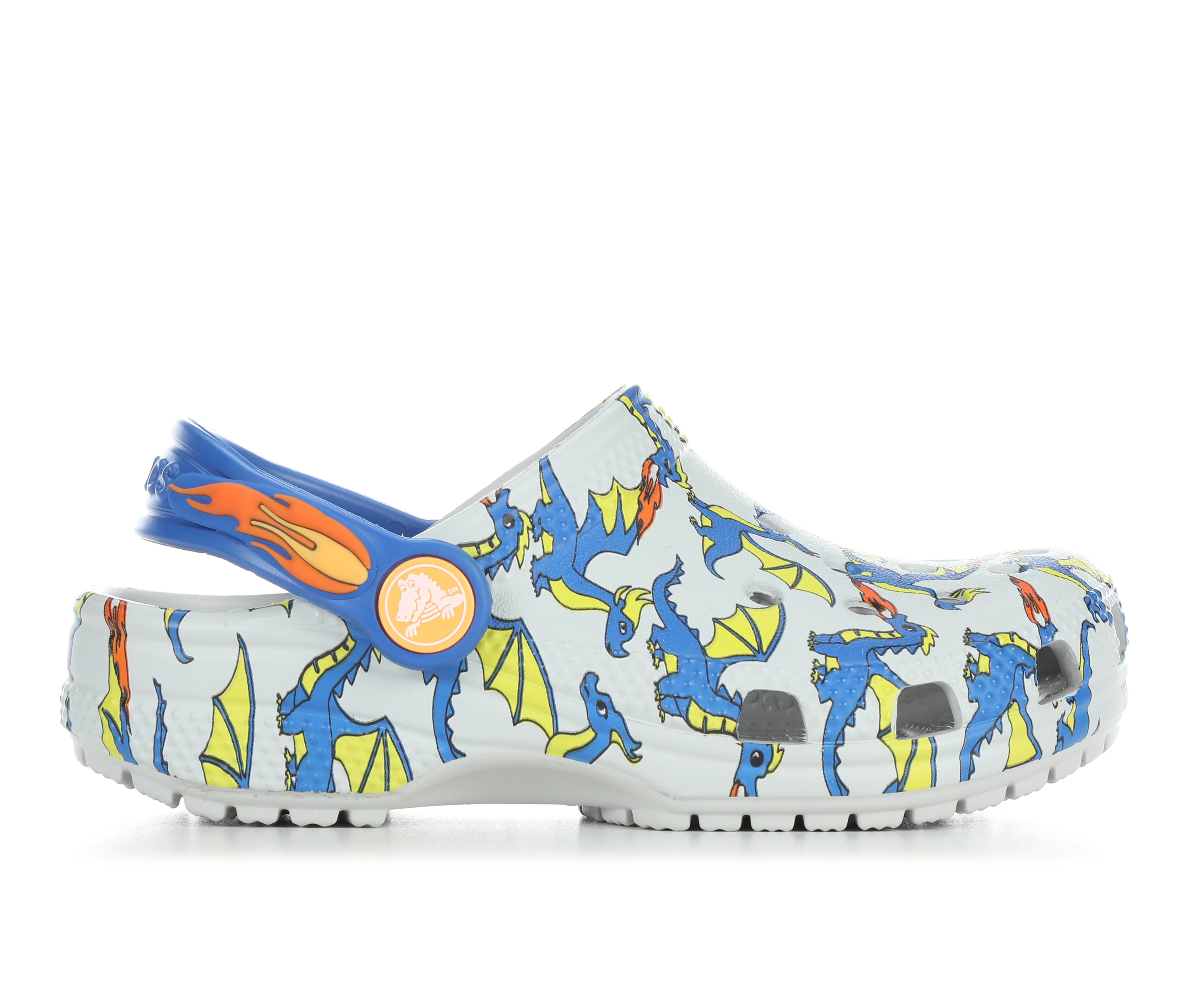 Kids' Crocs Toddler Classic Dragon Clog - Atmosphere Blue