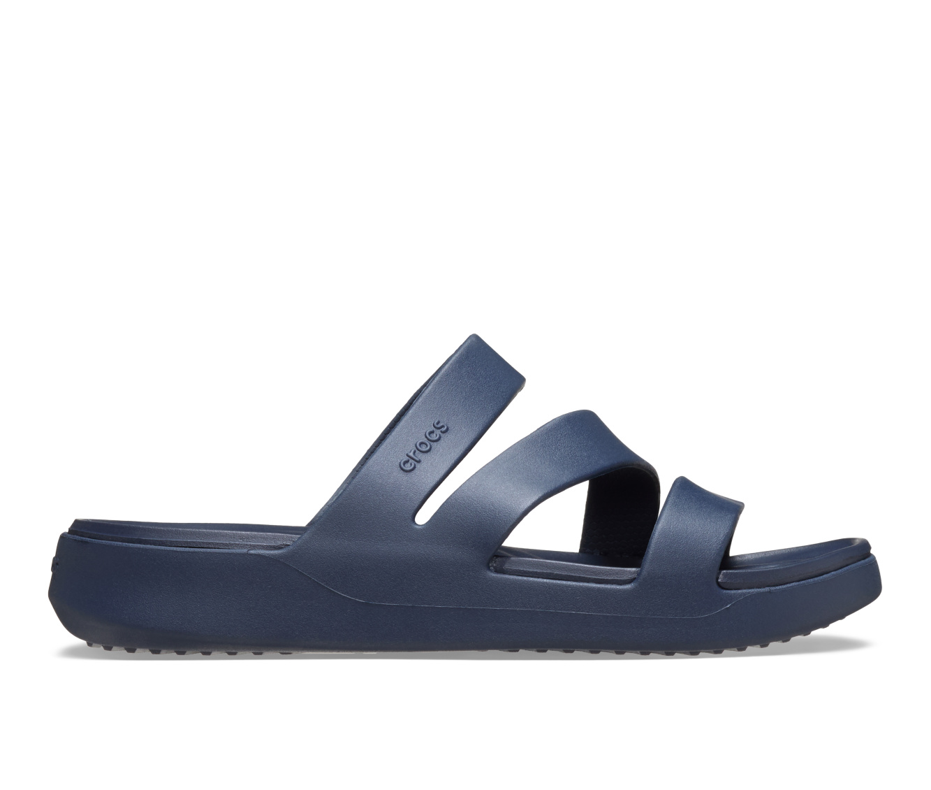 Women's Crocs Getaway Strappy Sandals - Navy