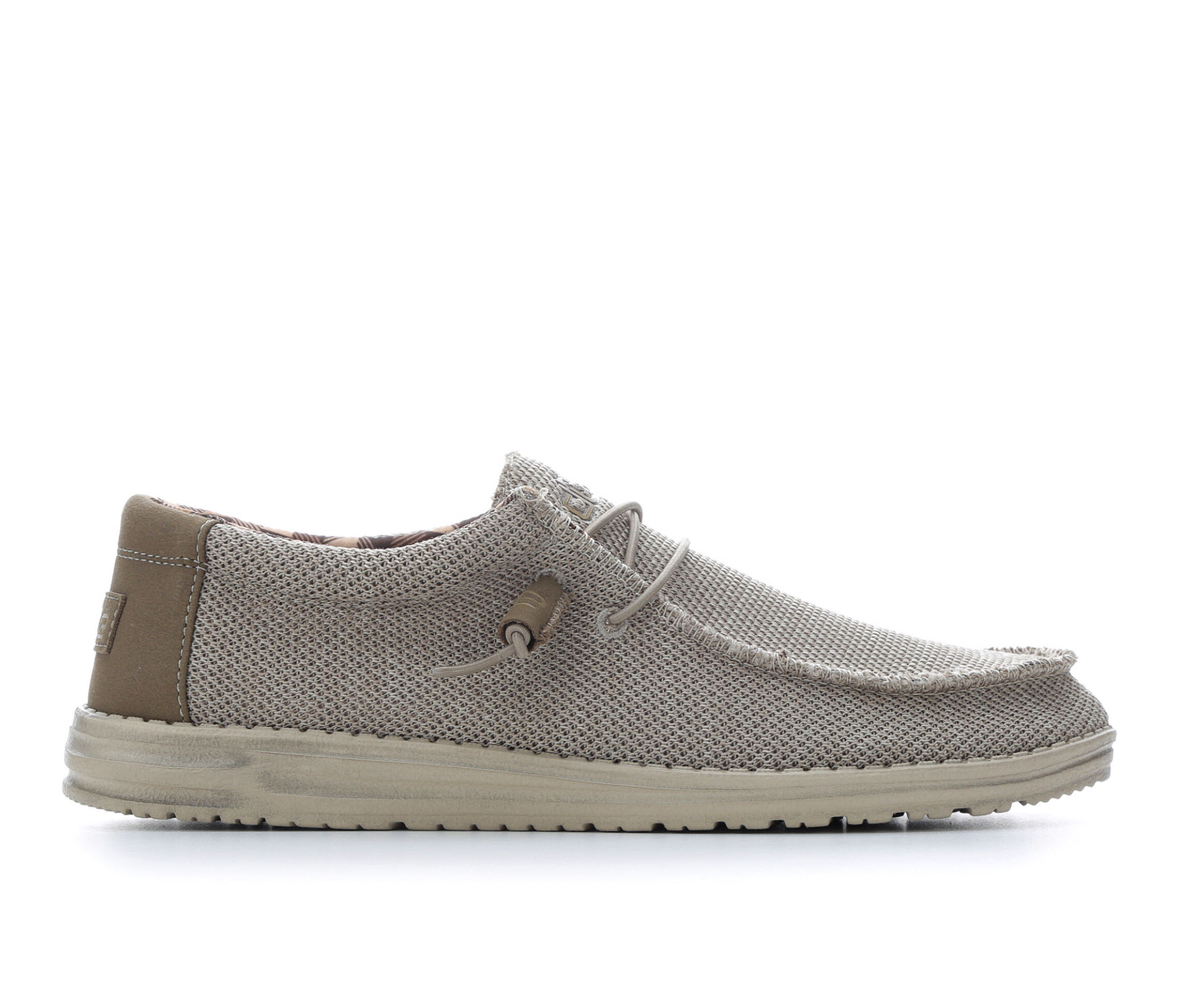 Men's HEYDUDE Wally Sox Casual Shoes - Beige