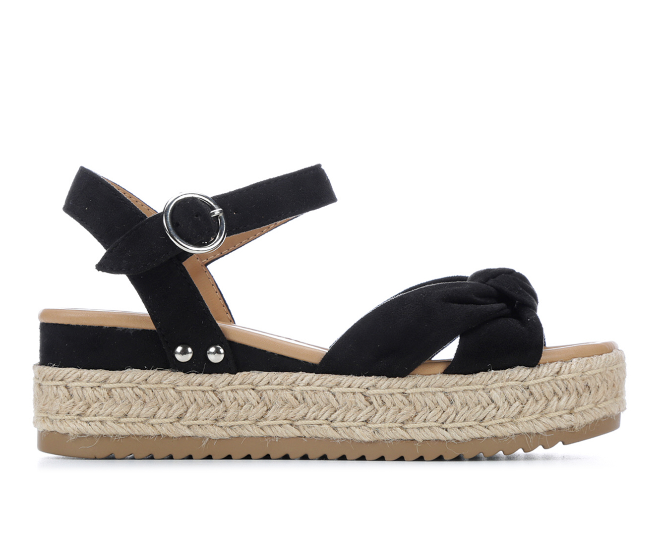 black espadrille sandals platform