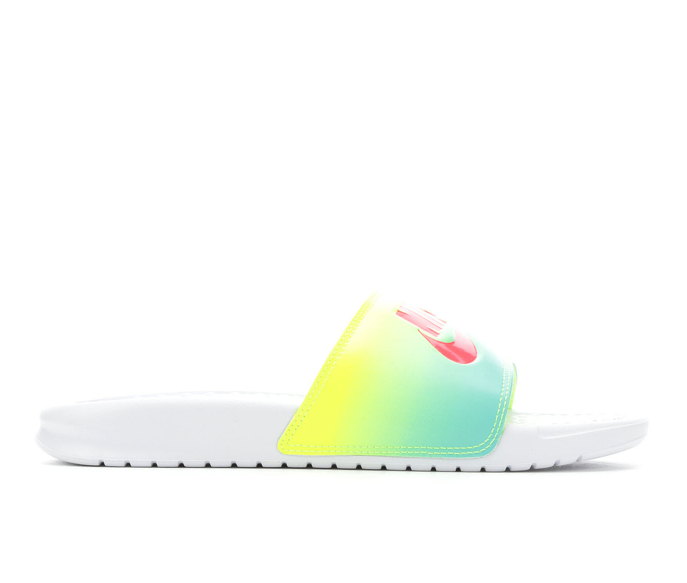 nike benassi print slides women's