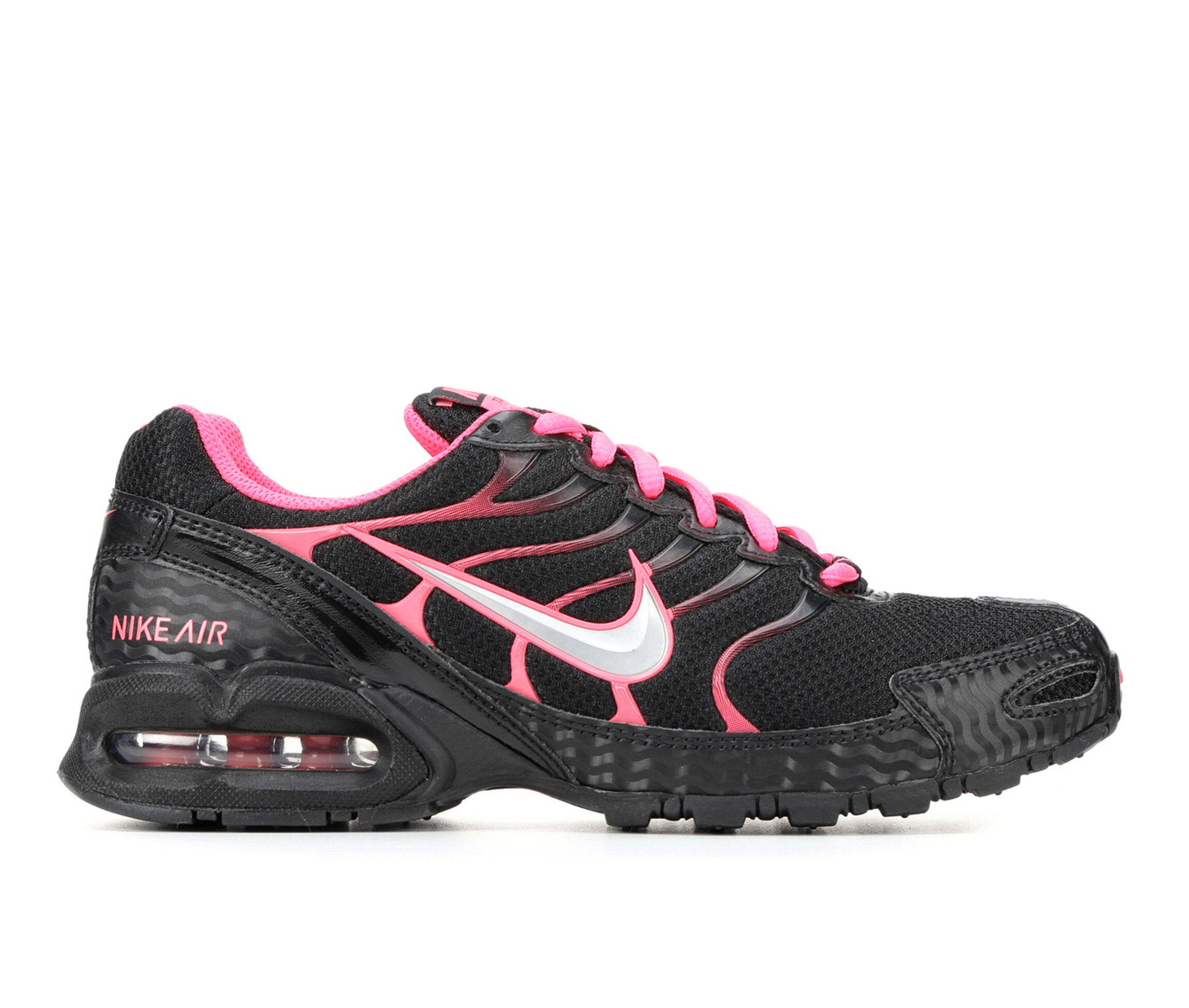 Women's Nike Air Max Torch 4 Sneakers - Black/Pink/Silv