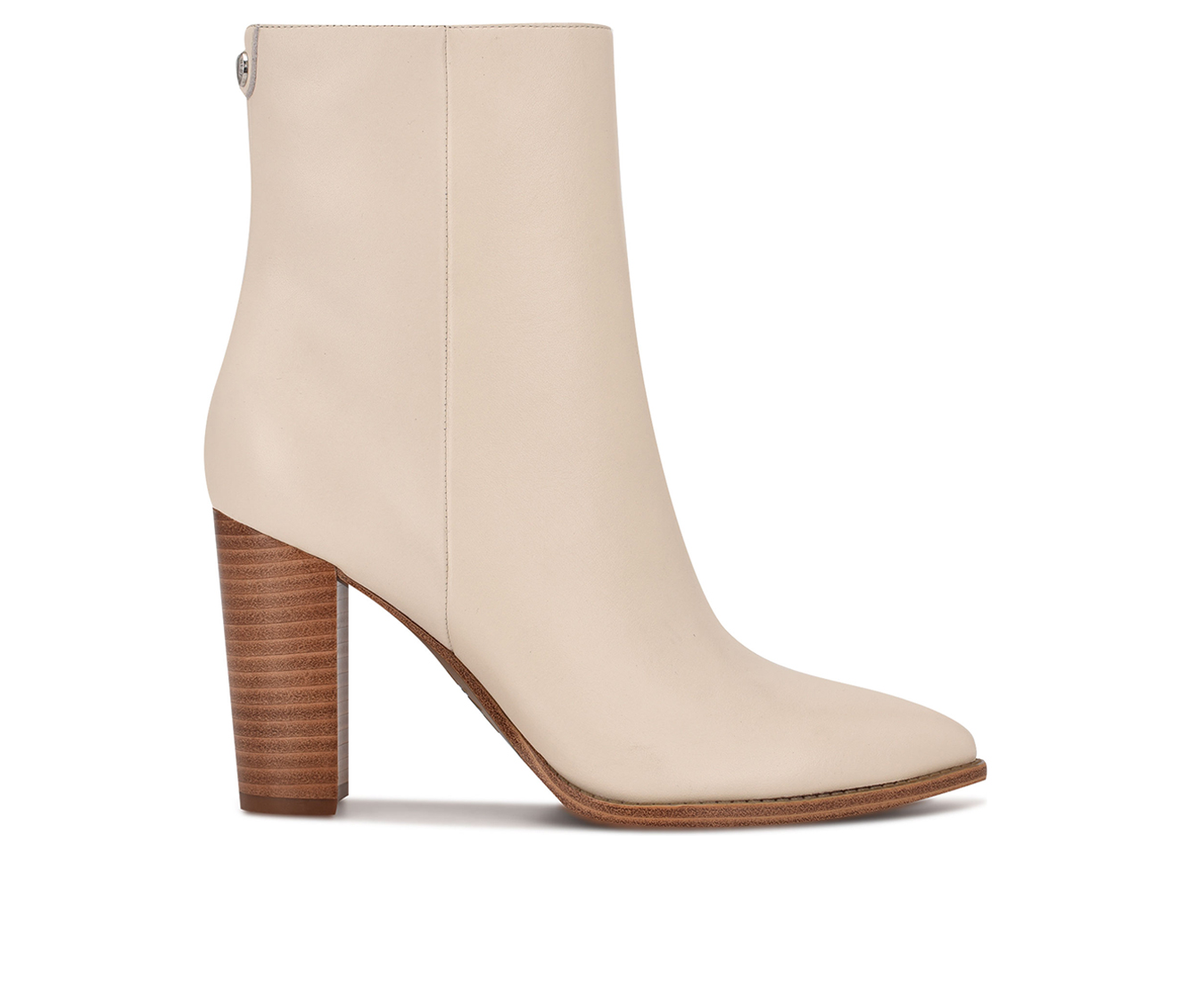 nine west white booties