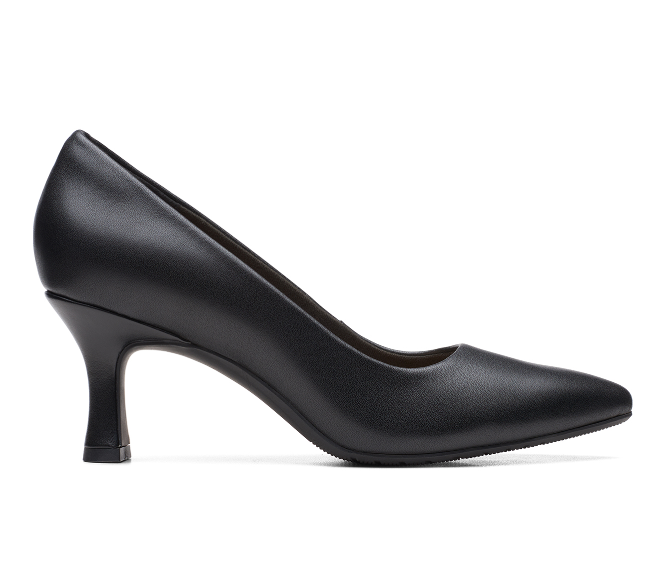 Women's Clarks Kataleyna Gem Pumps - Black Leather