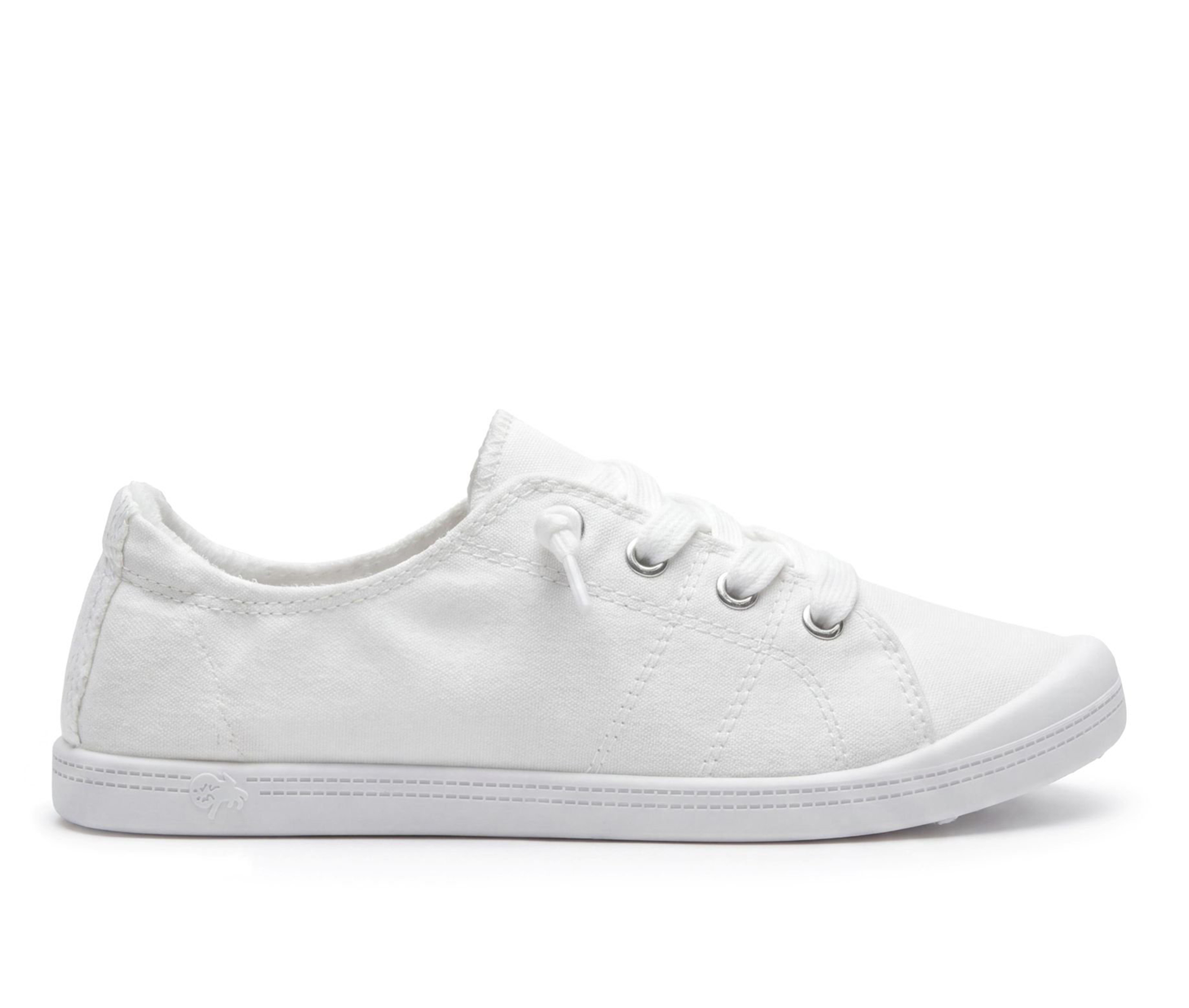 Women's Jellypop Dallas Slip-On Sneakers - White Canvas