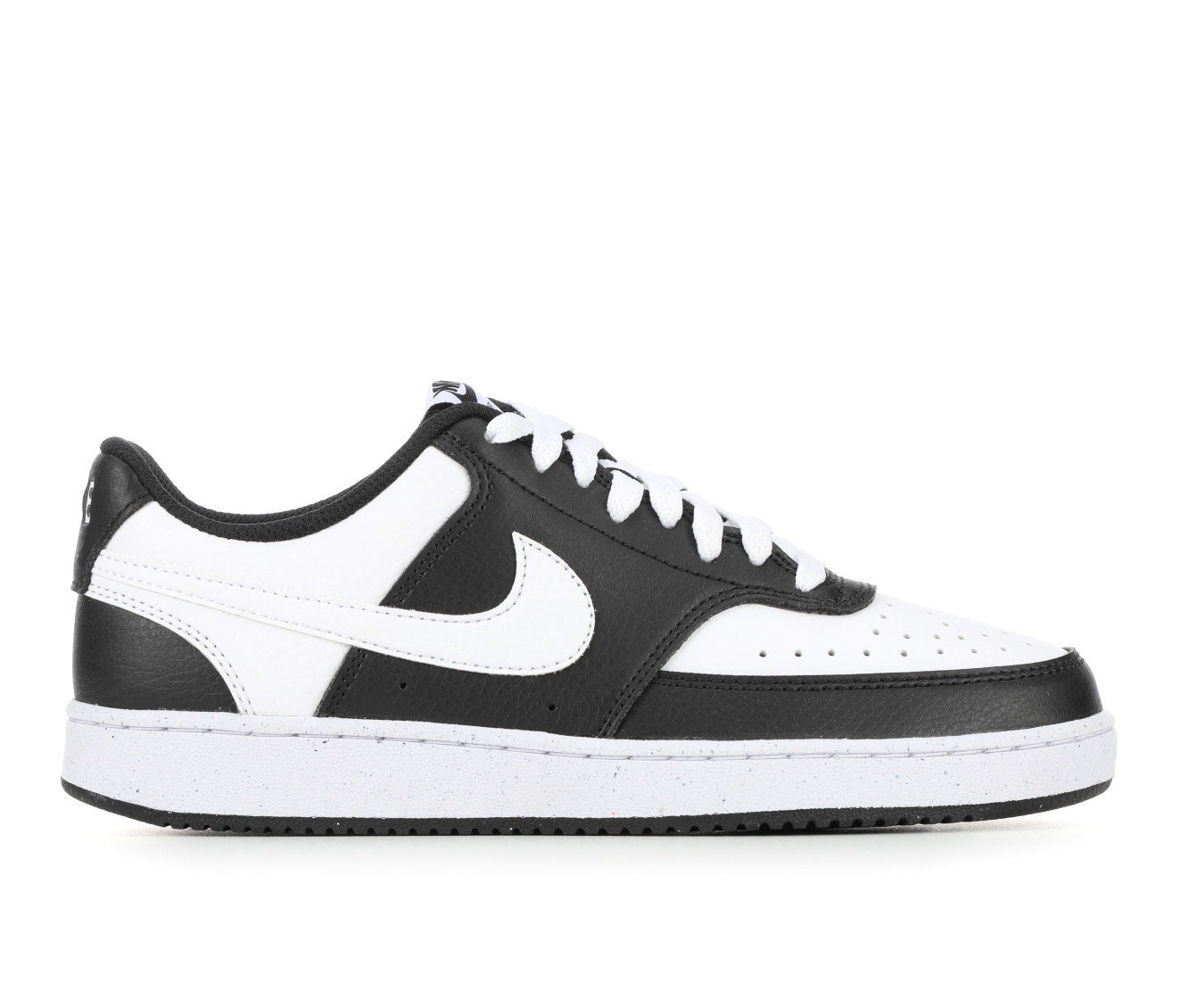 Women's Nike Court Vision Low Next Nature Sustainable Sneakers - Black/White