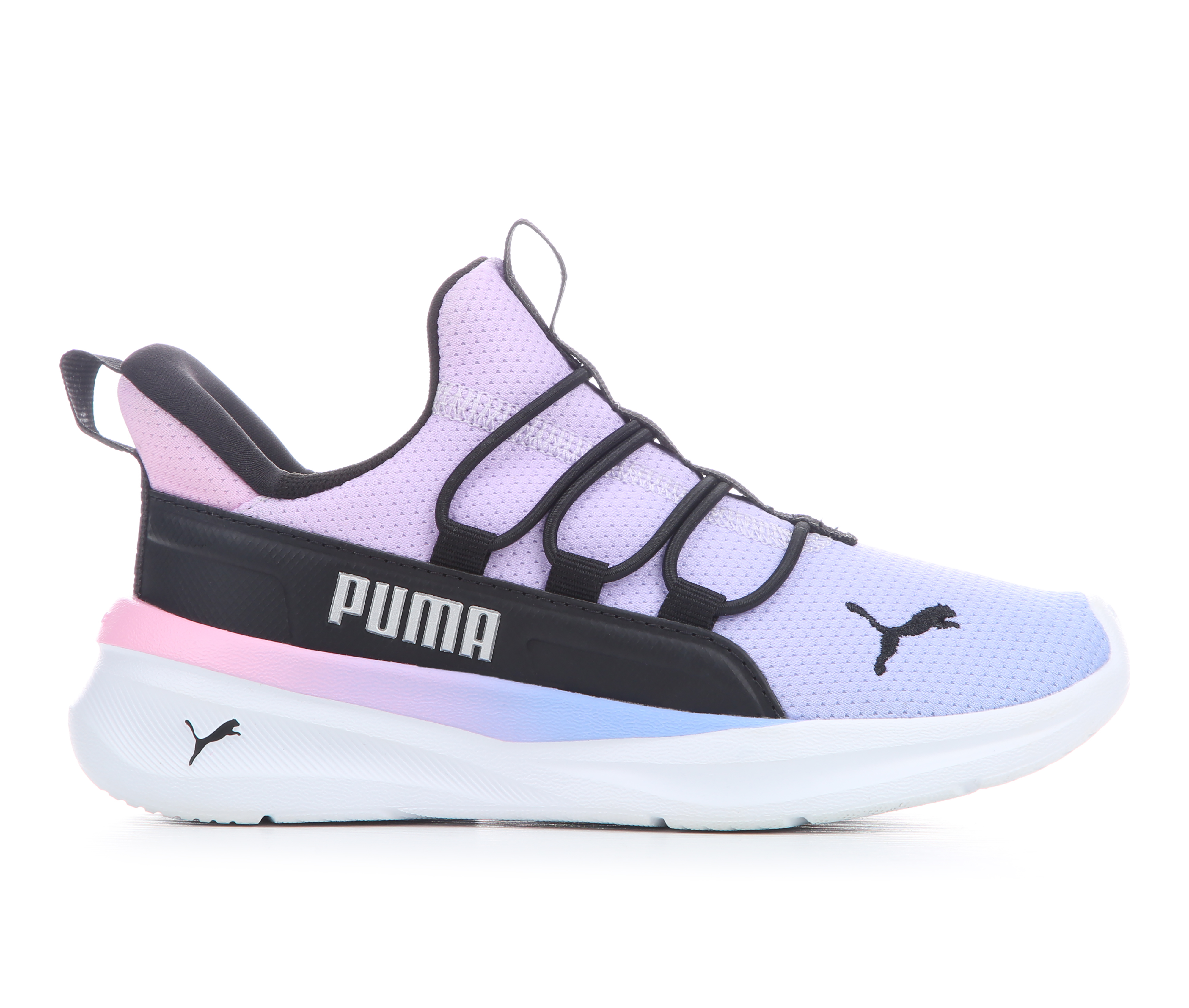 Kids' Puma One4All 2.0 Fade Preschool Girls Running Shoes - Purple/Pink/Blk