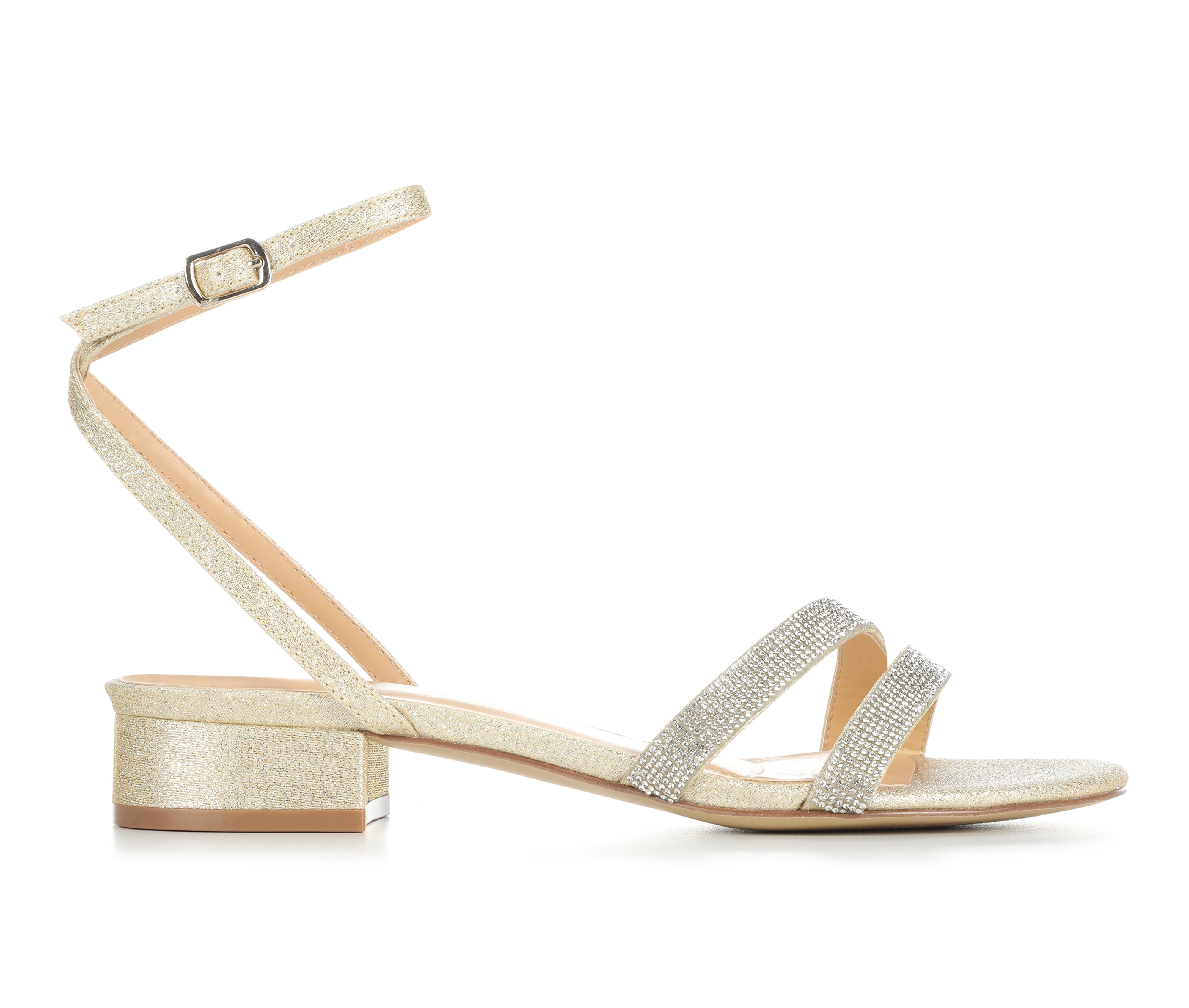 American Glamour BadgleyM Lorelei Special Occasion Shoes - Lt Gold