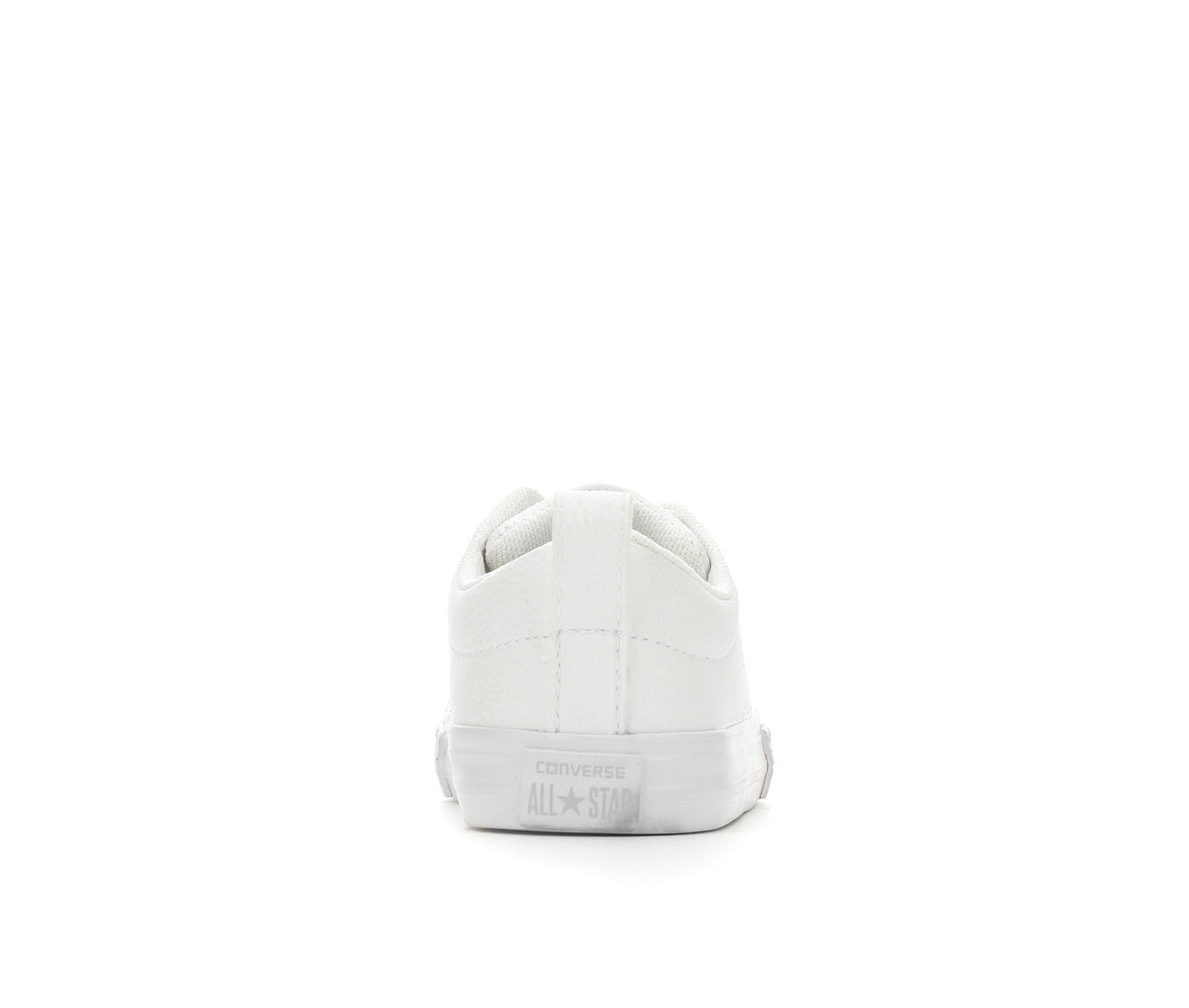 infant all white leather converse