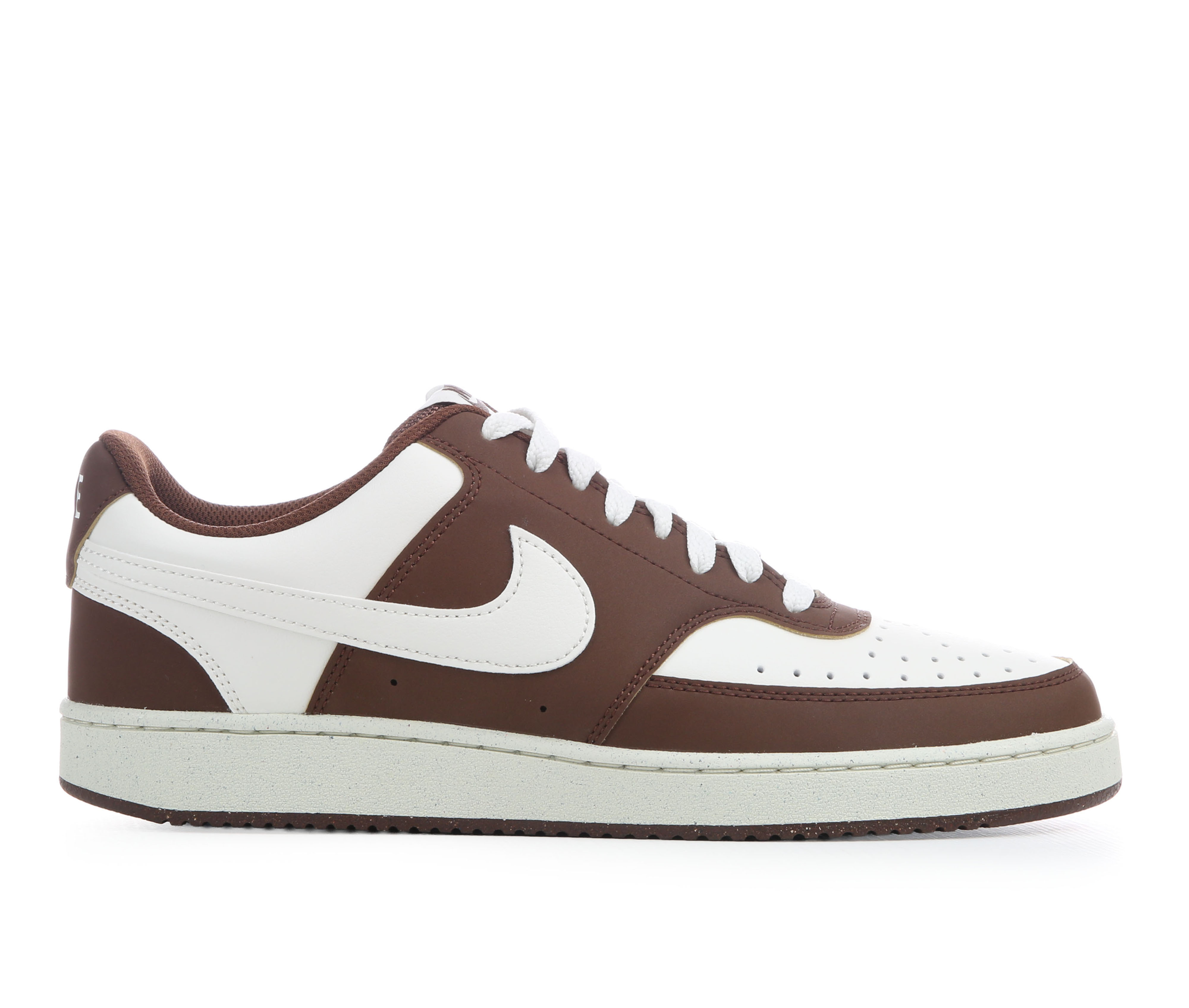 Men's Nike Court Vision Low Sustainable Sneakers - Sail/Brown