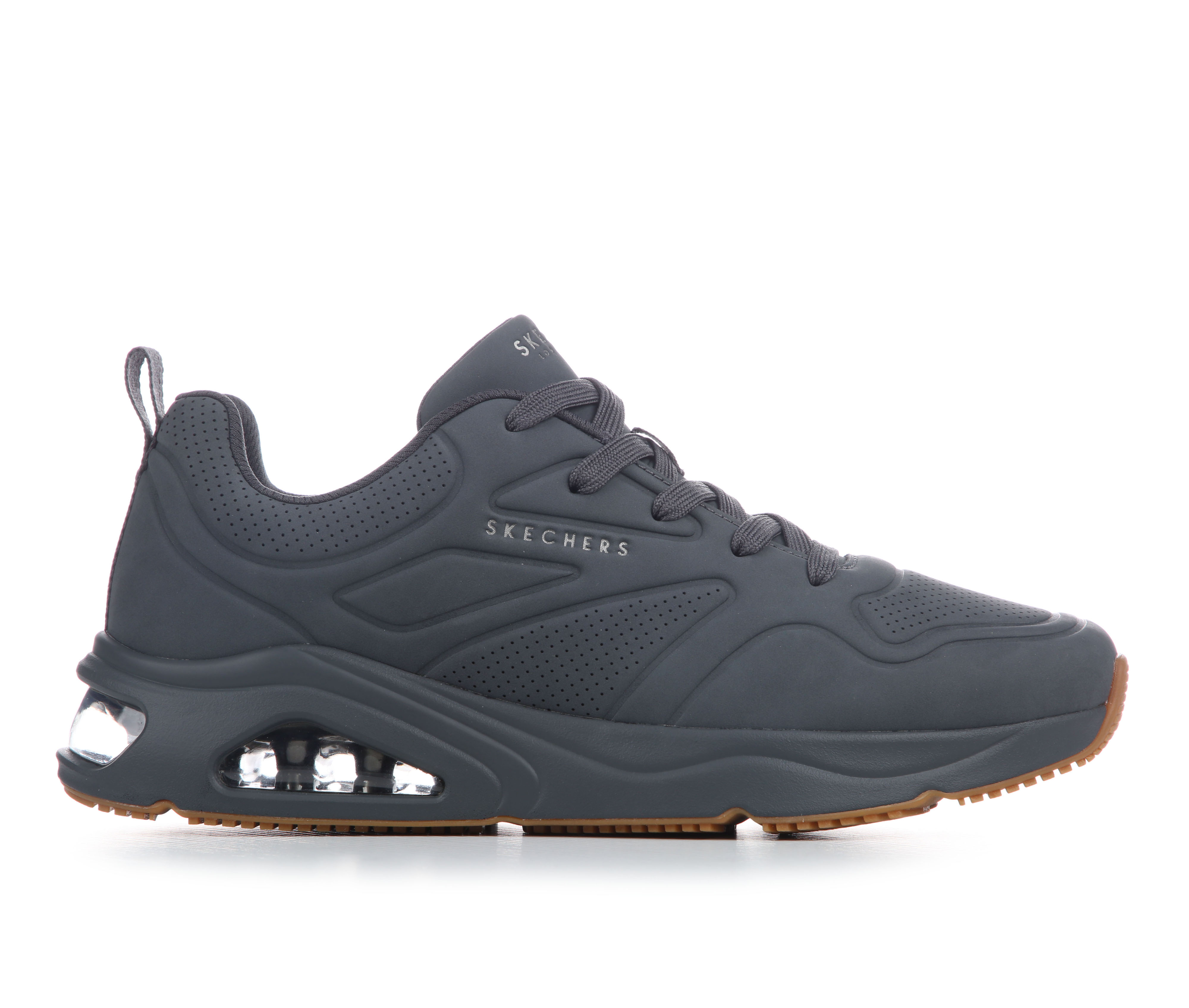 Men's Skechers 183090 Tres-Air Uno Casual Sneakers - Charcoal