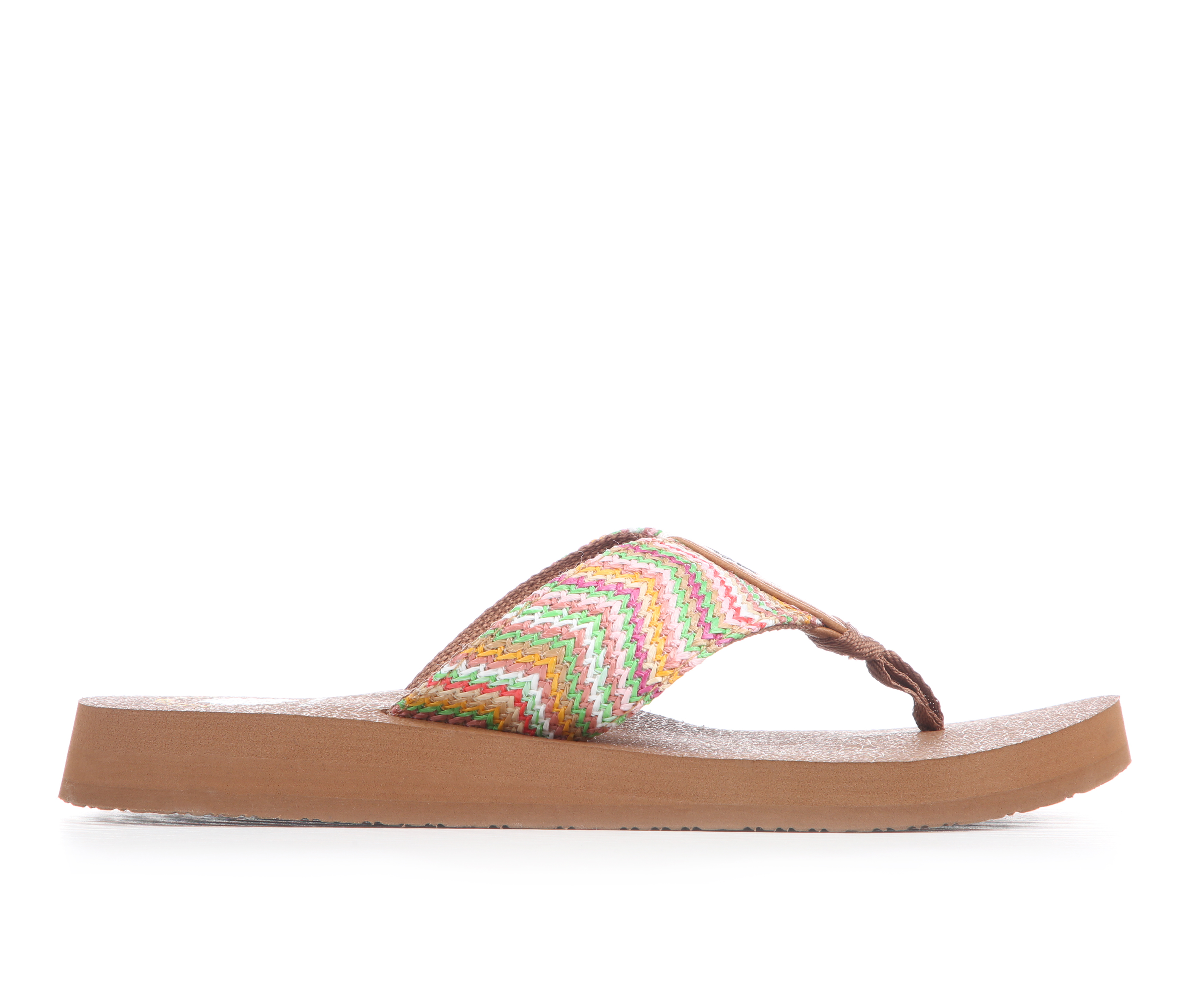 Women's Yellow Box Nasima Flip-Flops - Multi