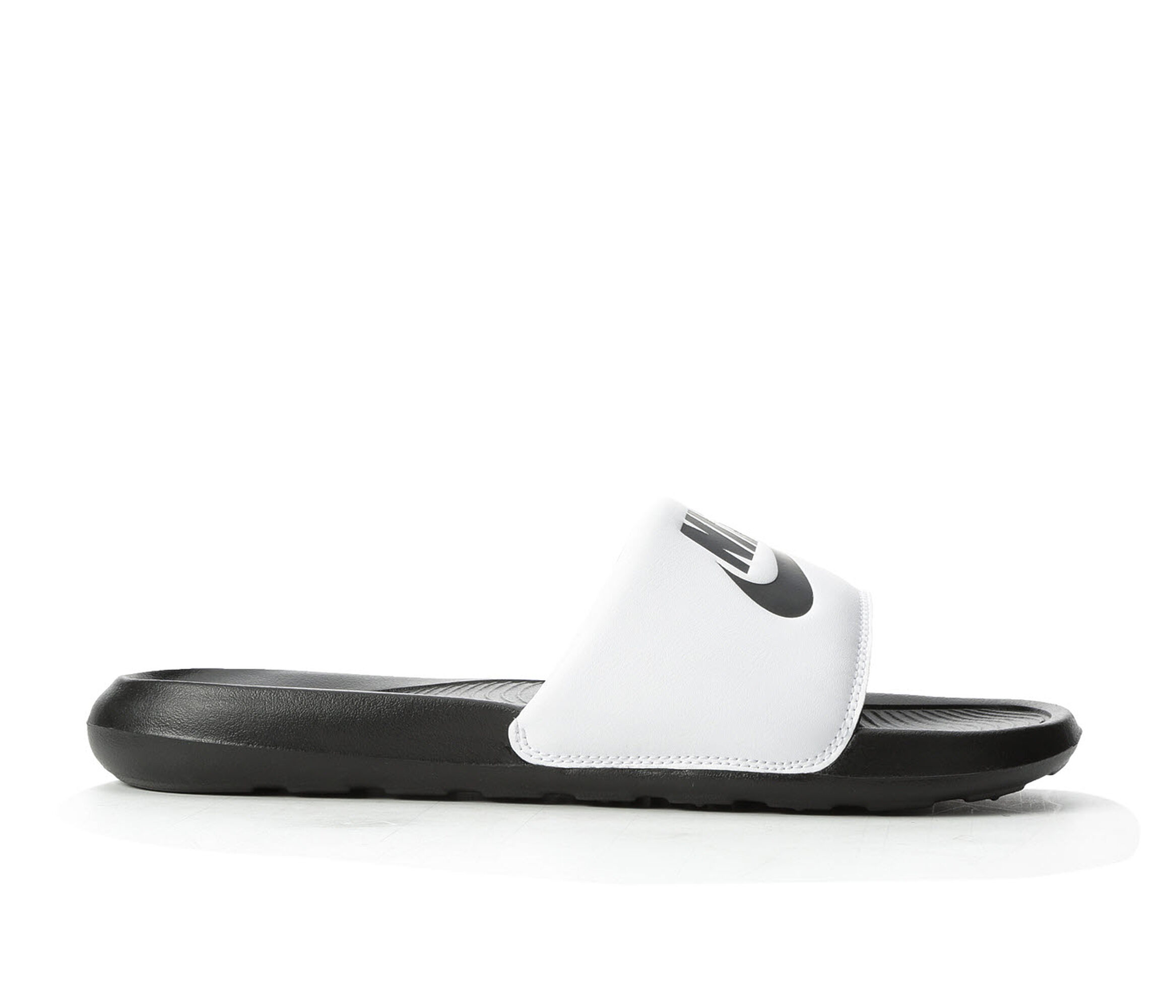 Men's Nike Victori One Sport Slides - Blk/Blk//Wht
