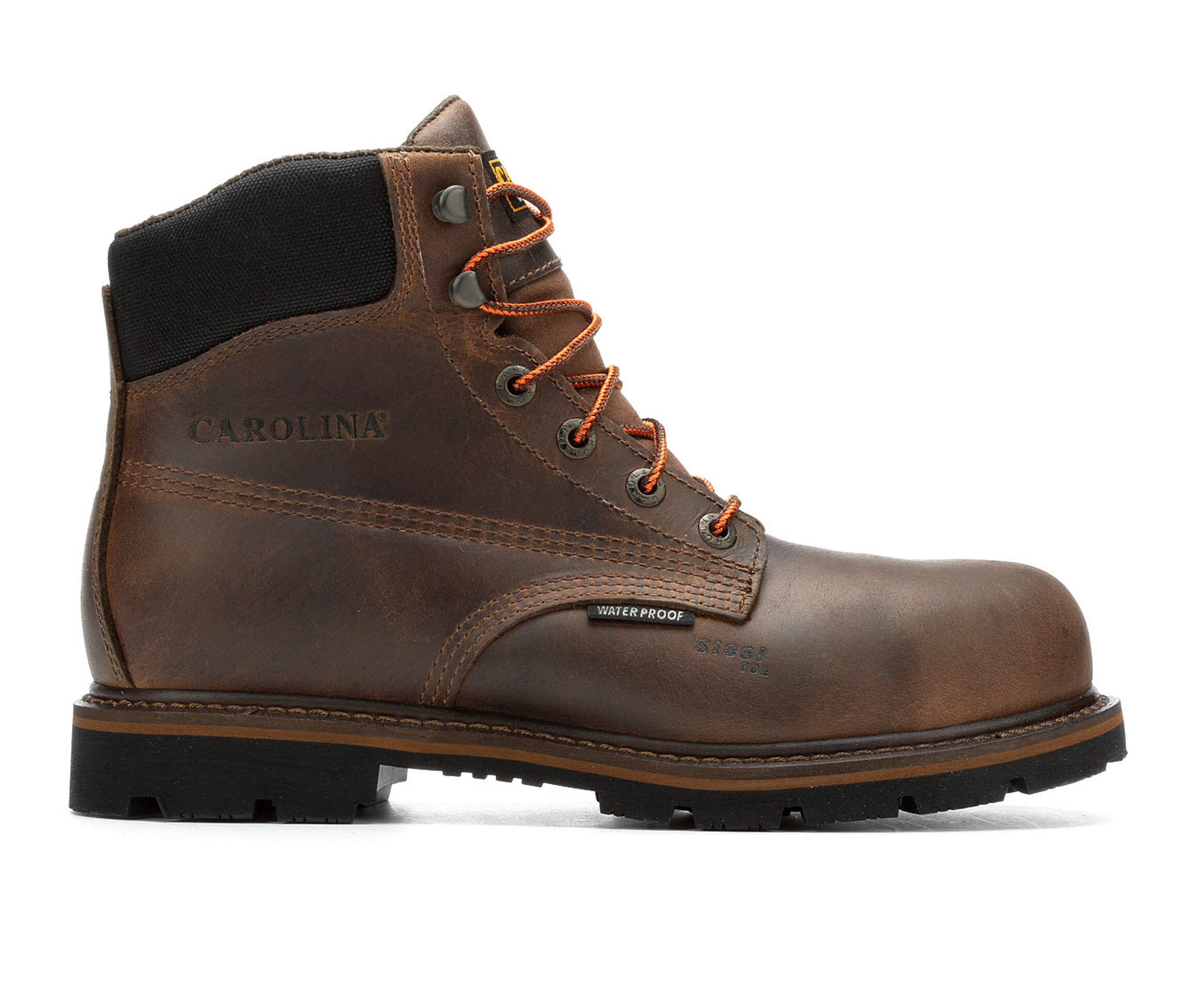 men's carolina steel toe boots