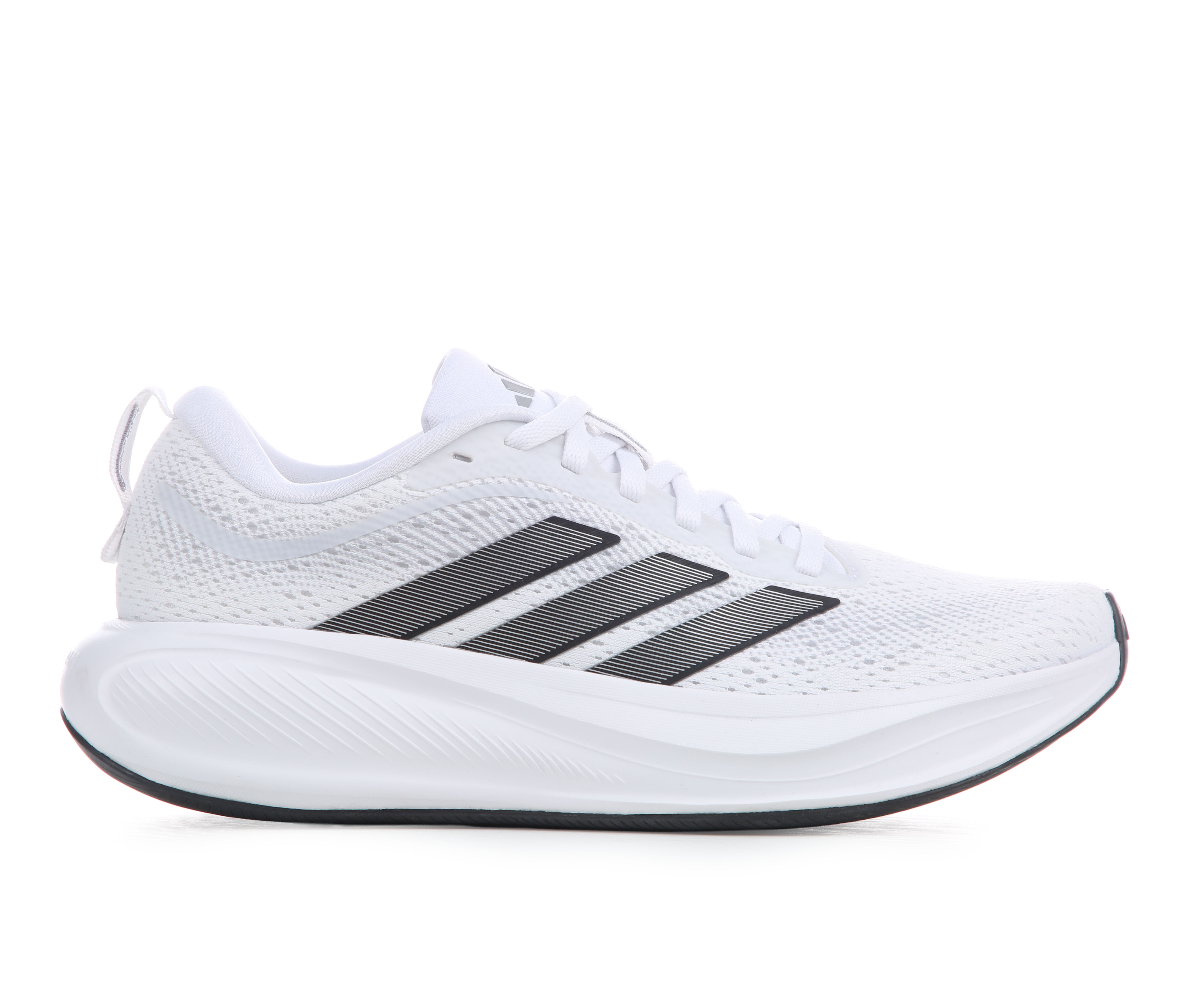 Women's Adidas Response Pace 2 Running Shoes - White/Black