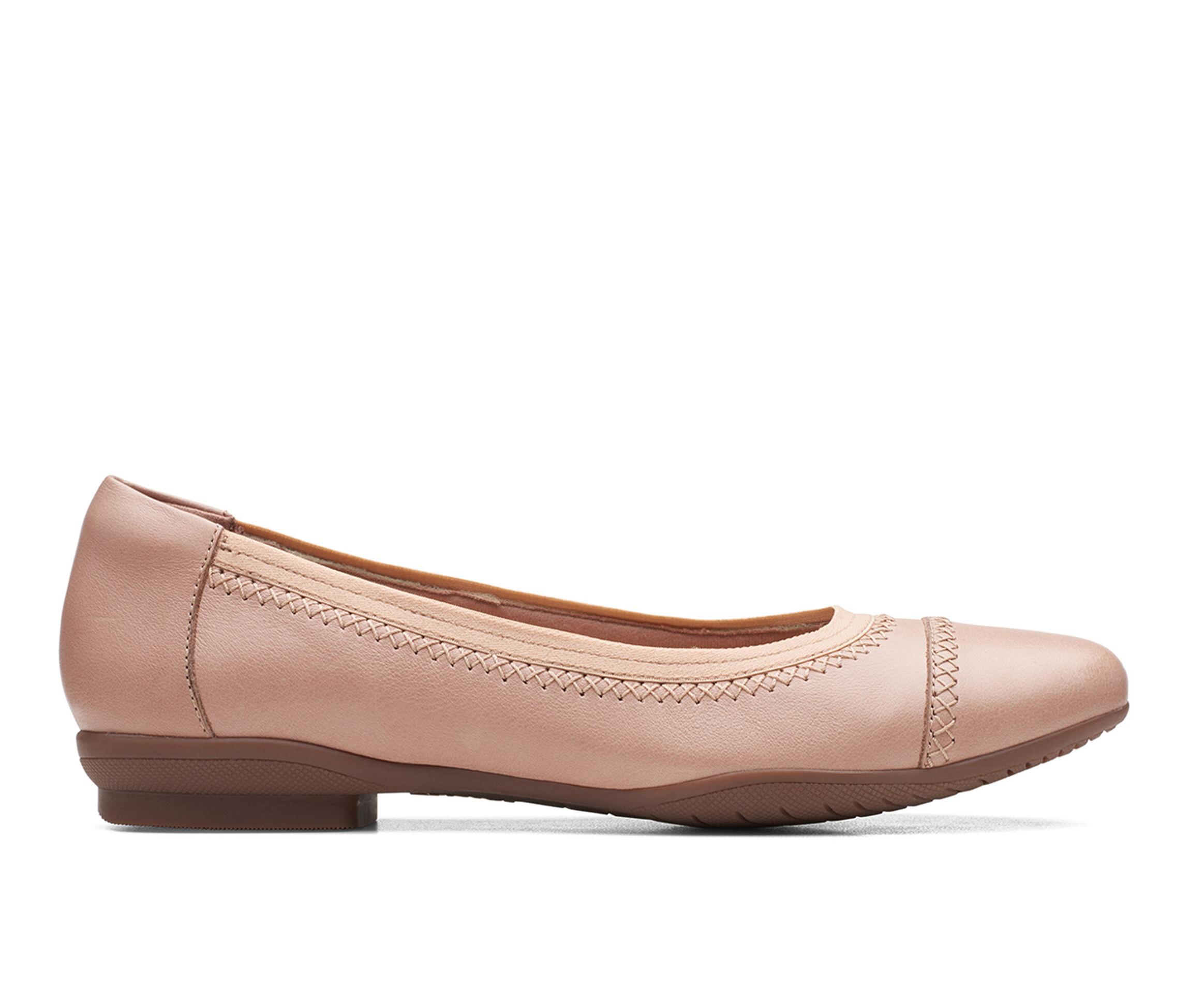 clarks pointed toe flats