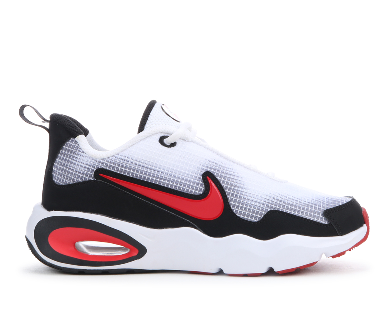 Boys' Nike Big Kid Nike Air Max Nova Running Shoes - Wht/UnivRed/Blk