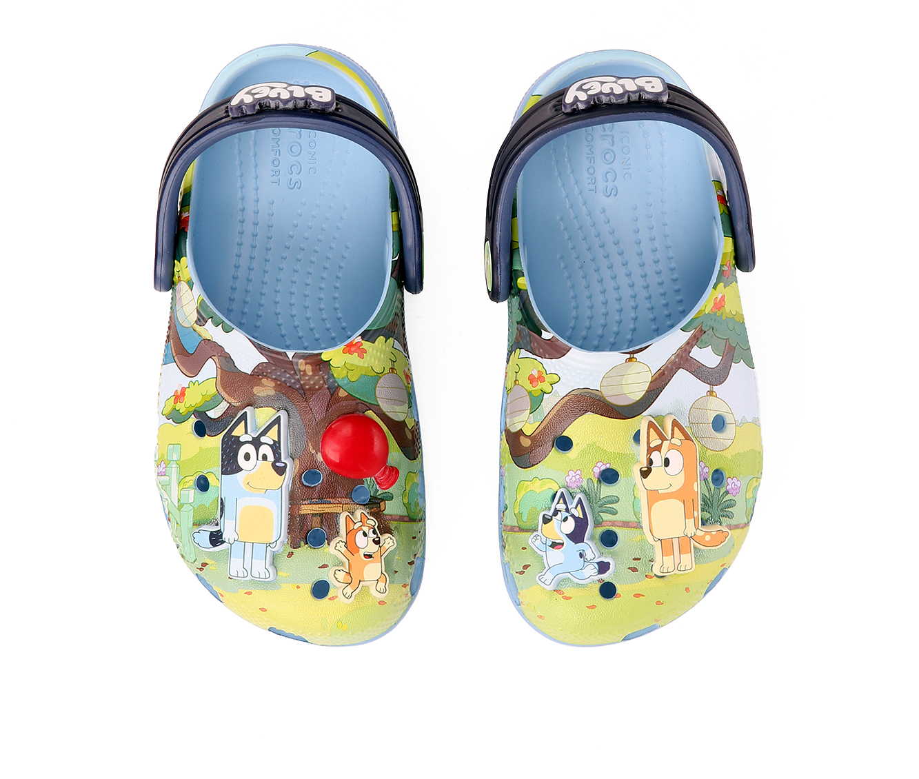 Kids' Crocs Infant & Toddler Classic Bluey Clogs - Multi